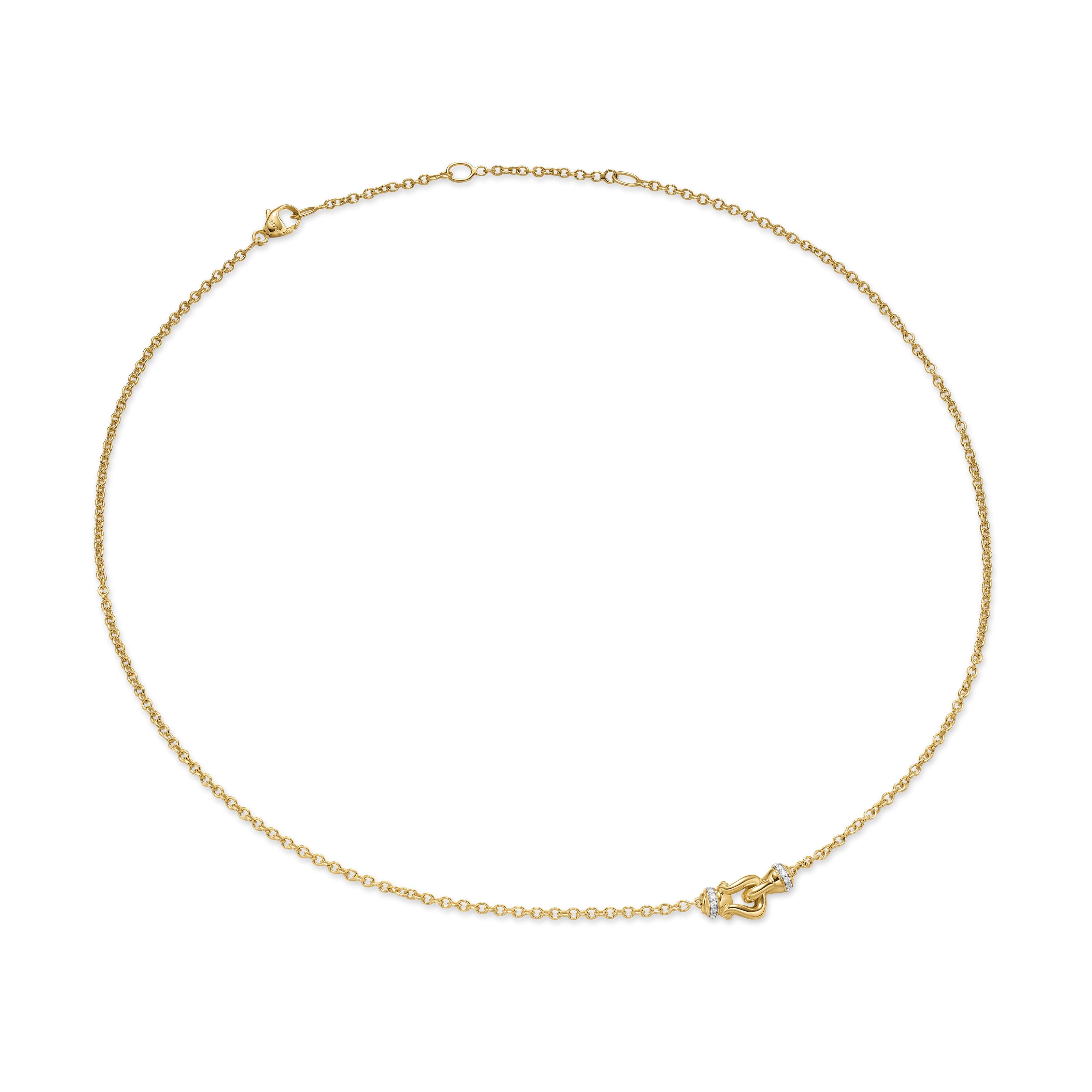 David Yurman Cable Collectibles® Collection Necklace in 18K Yellow Gold
