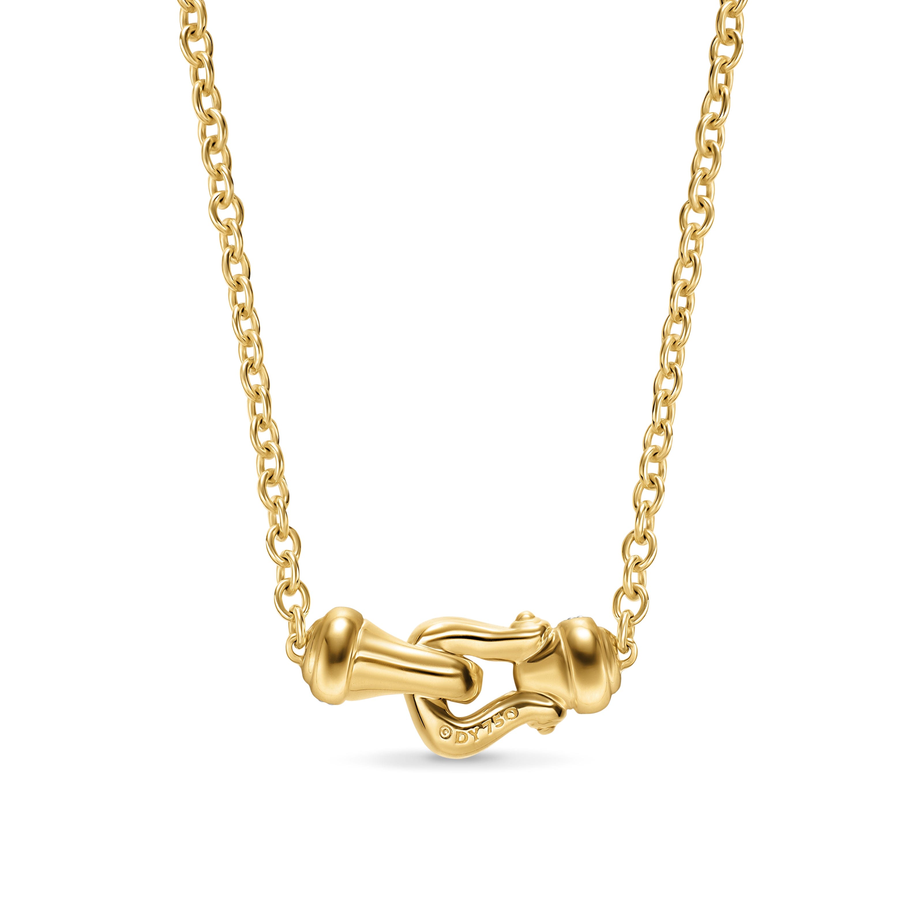 David Yurman Cable Collectibles® Collection Necklace in 18K Yellow Gold