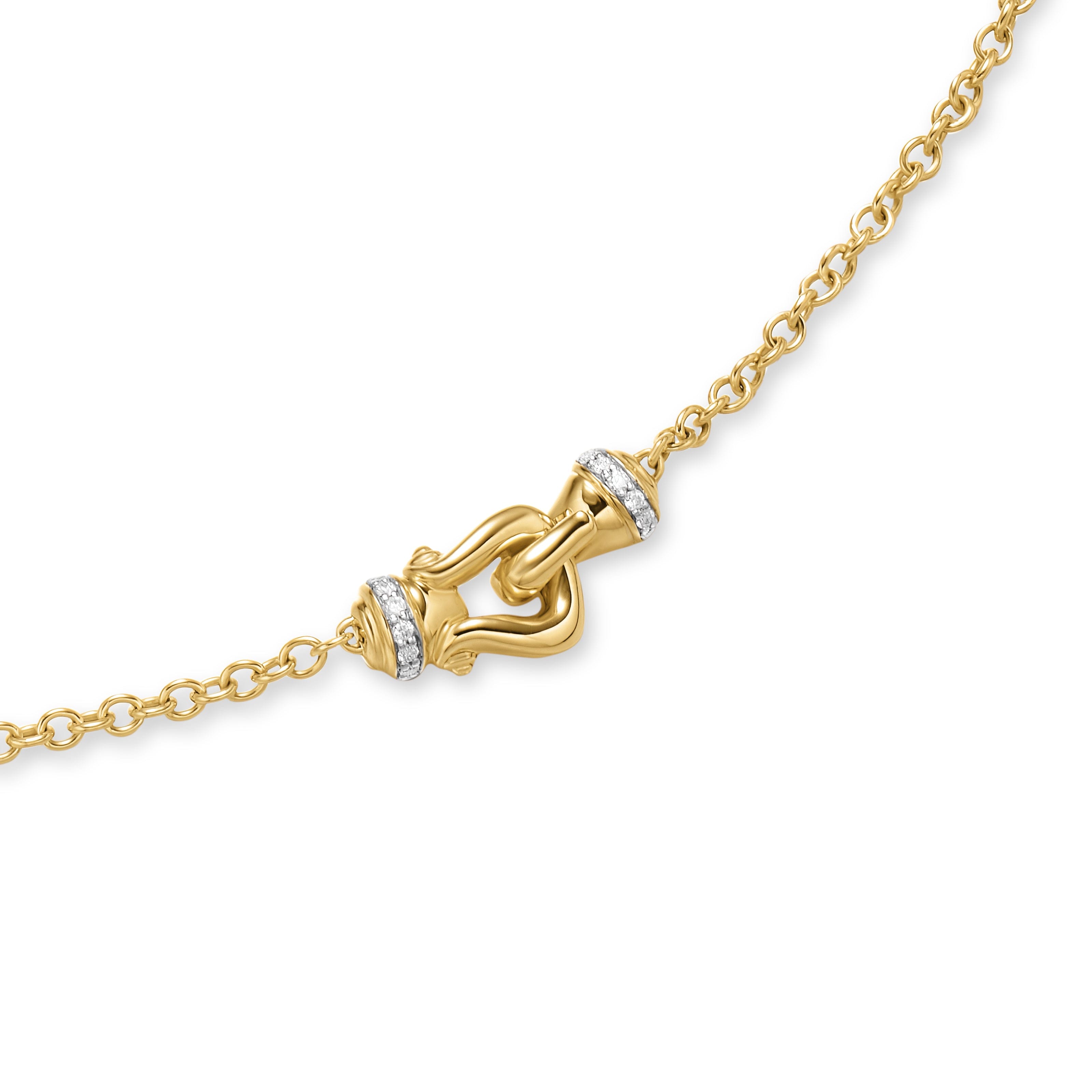 David Yurman Cable Collectibles® Collection Necklace in 18K Yellow Gold