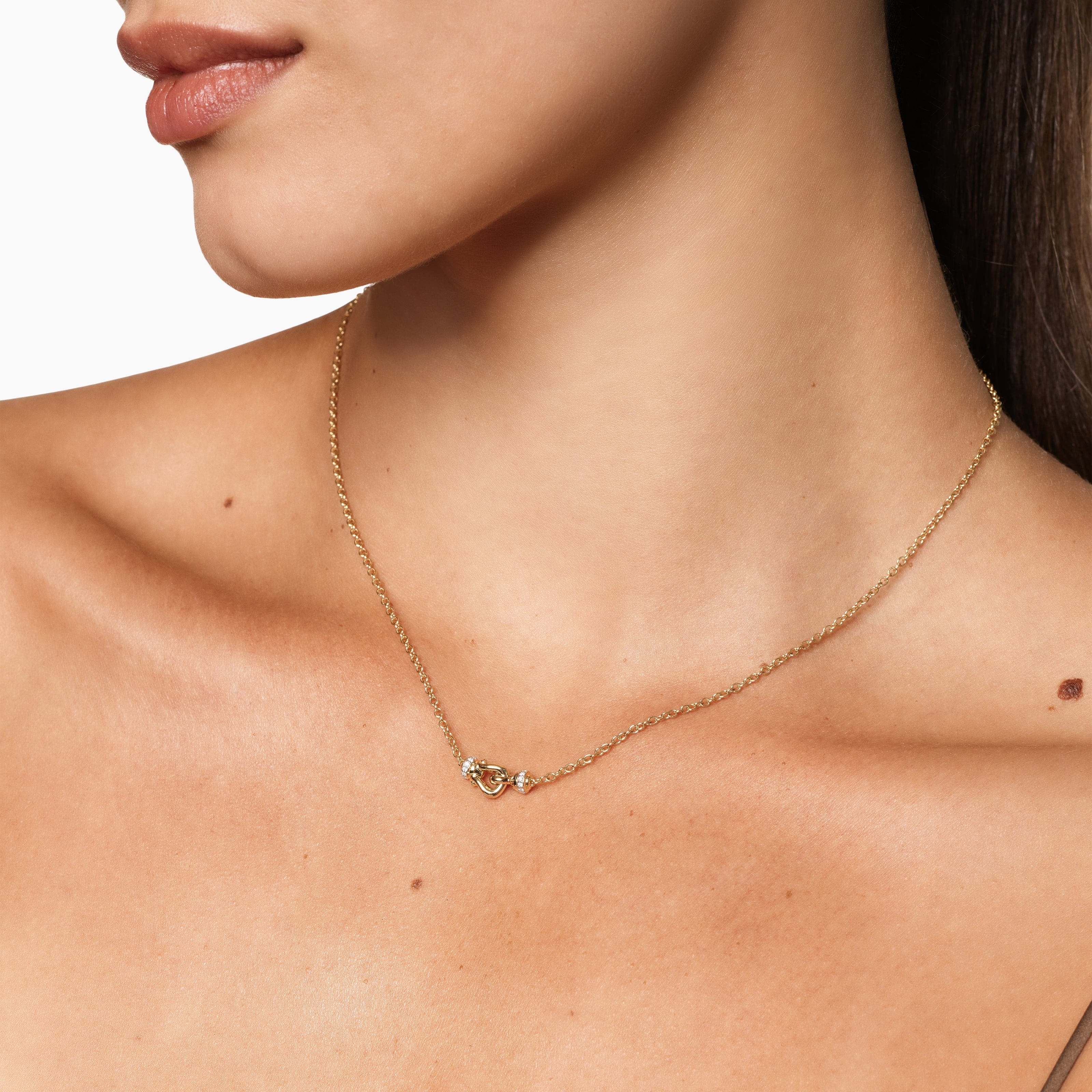 David Yurman Cable Collectibles® Collection Necklace in 18K Yellow Gold