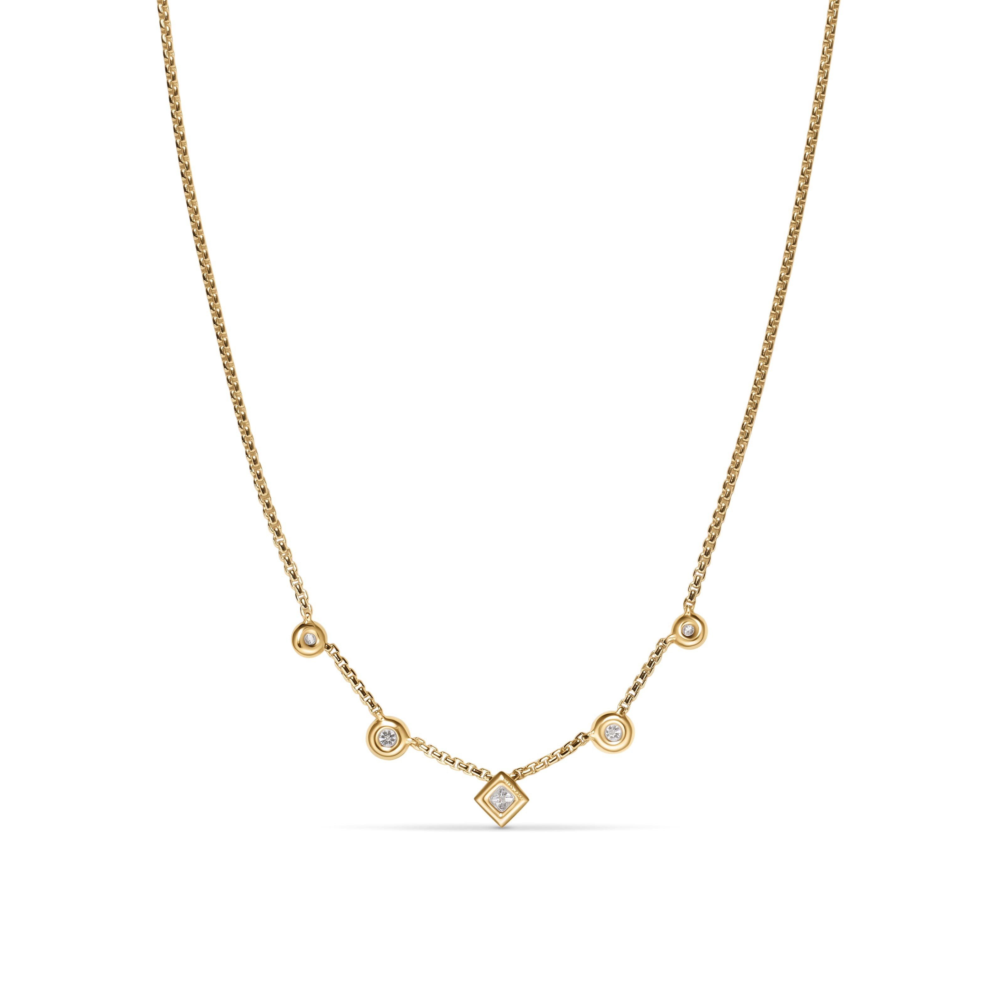David Yurman DY Renaissance® Collection Necklace in 18K Yellow Gold