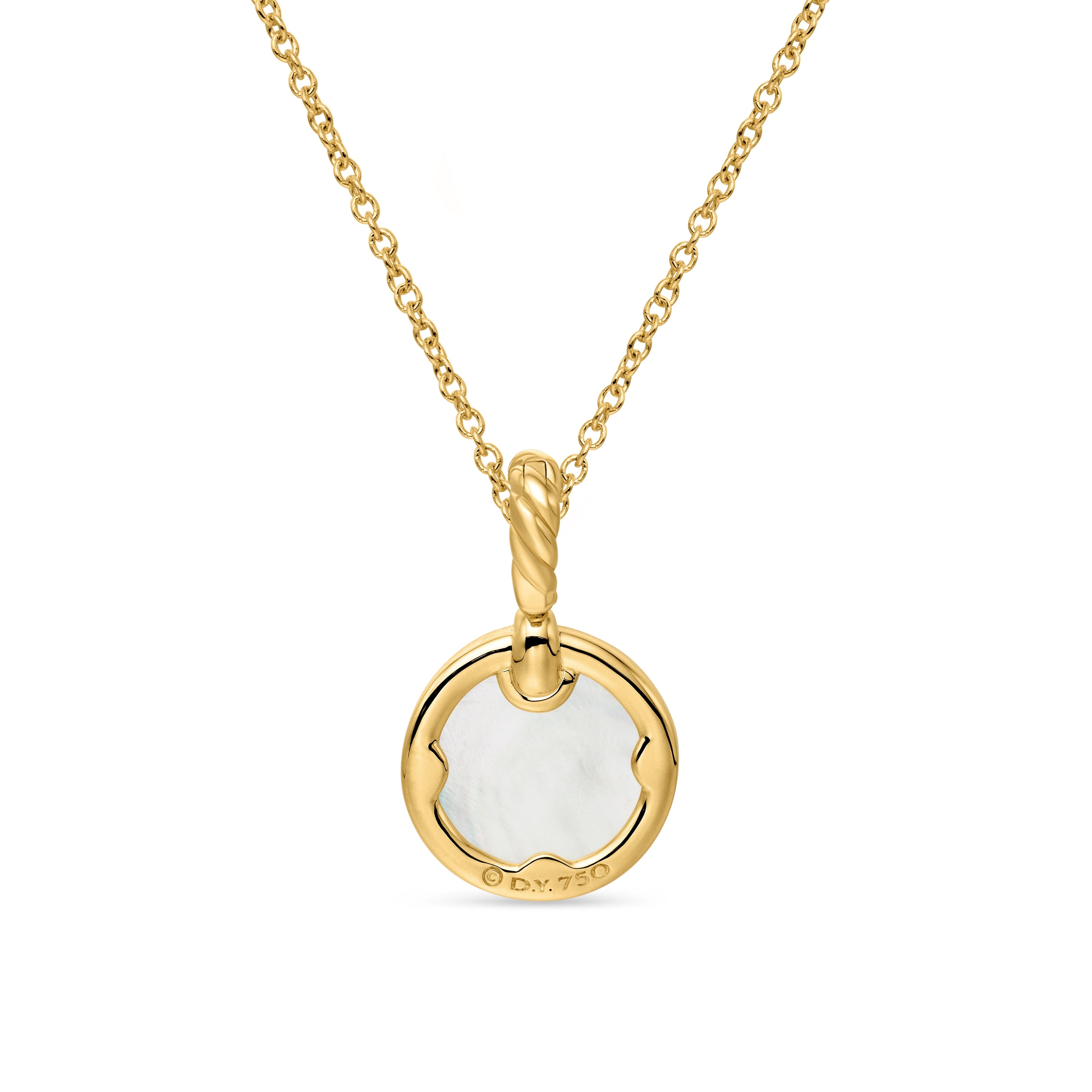 David Yurman DY Elements® Collection Necklace in 18K Yellow Gold