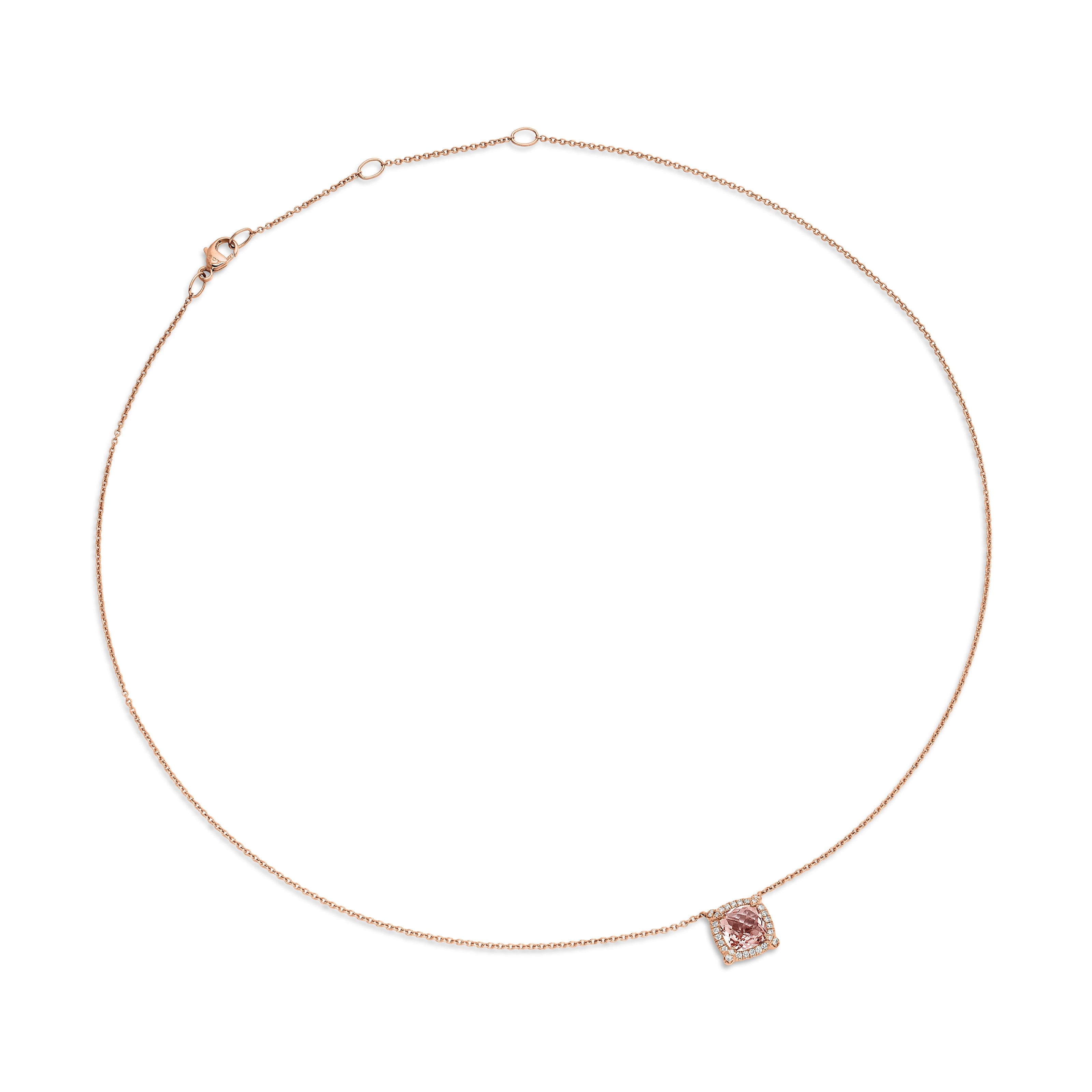 David Yurman Châtelaine® Collection Necklace in 18K Rose Gold