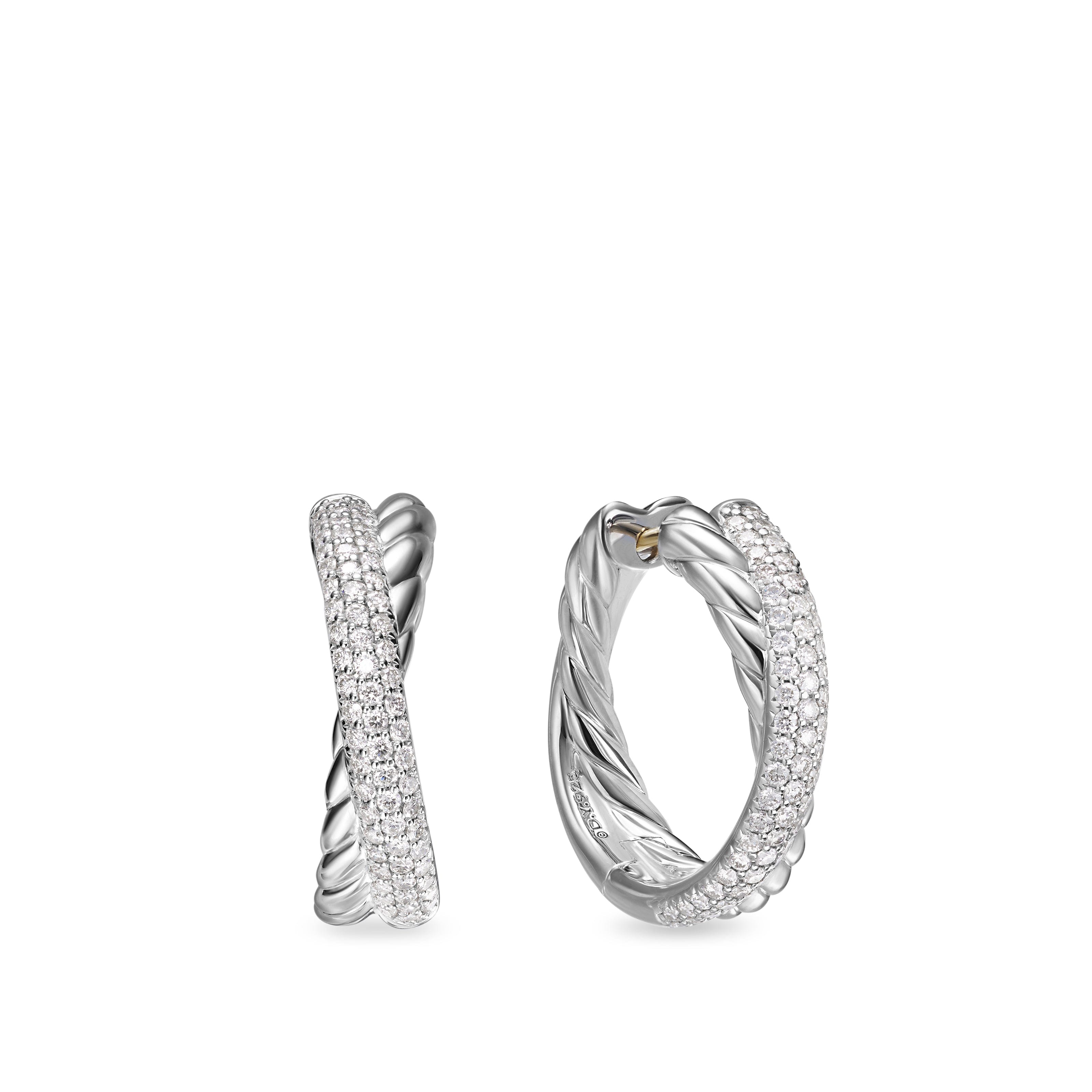 David Yurman Crossover® Collection Earring in Sterling Silver