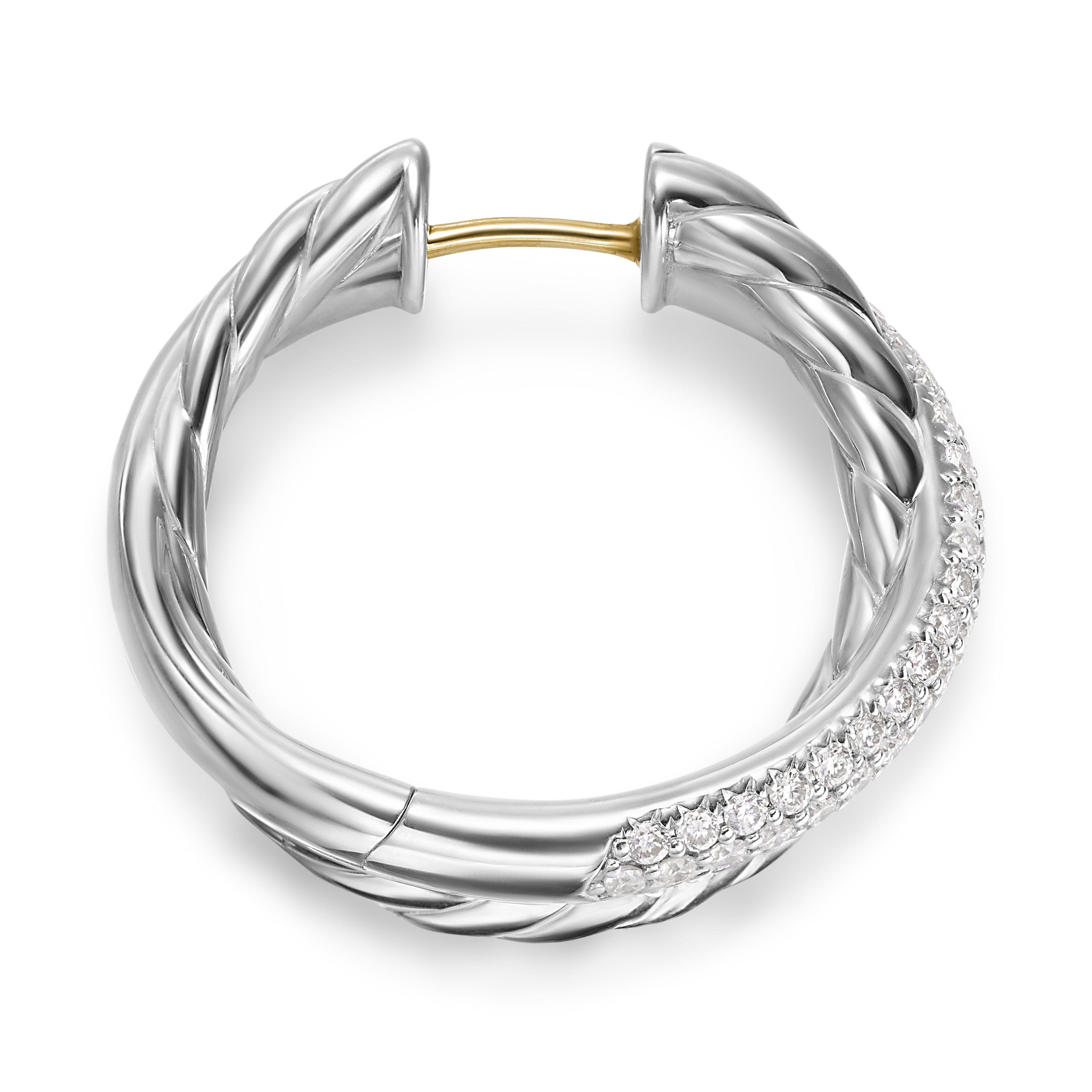 David Yurman Crossover® Collection Earring in Sterling Silver