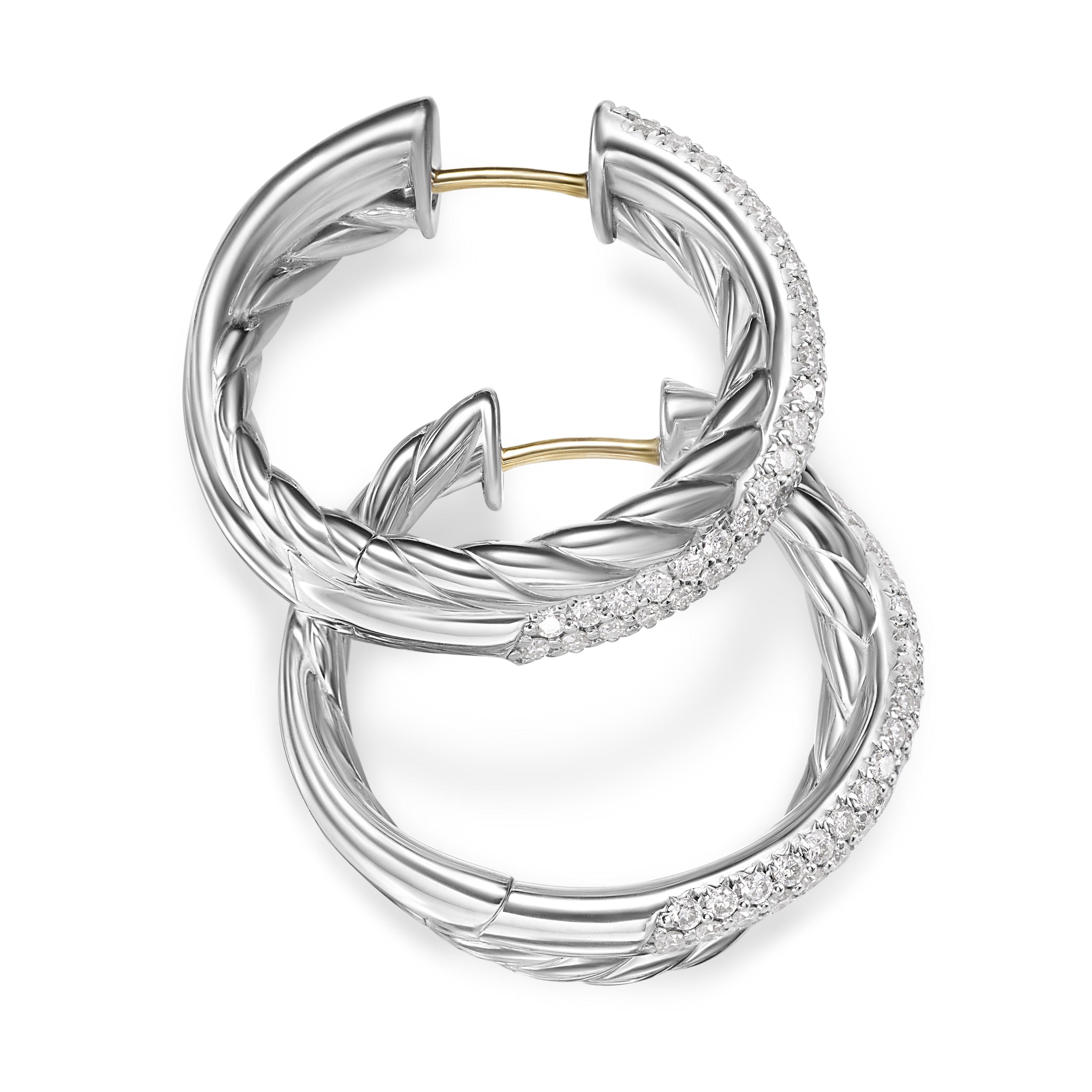 David Yurman Crossover® Collection Earring in Sterling Silver