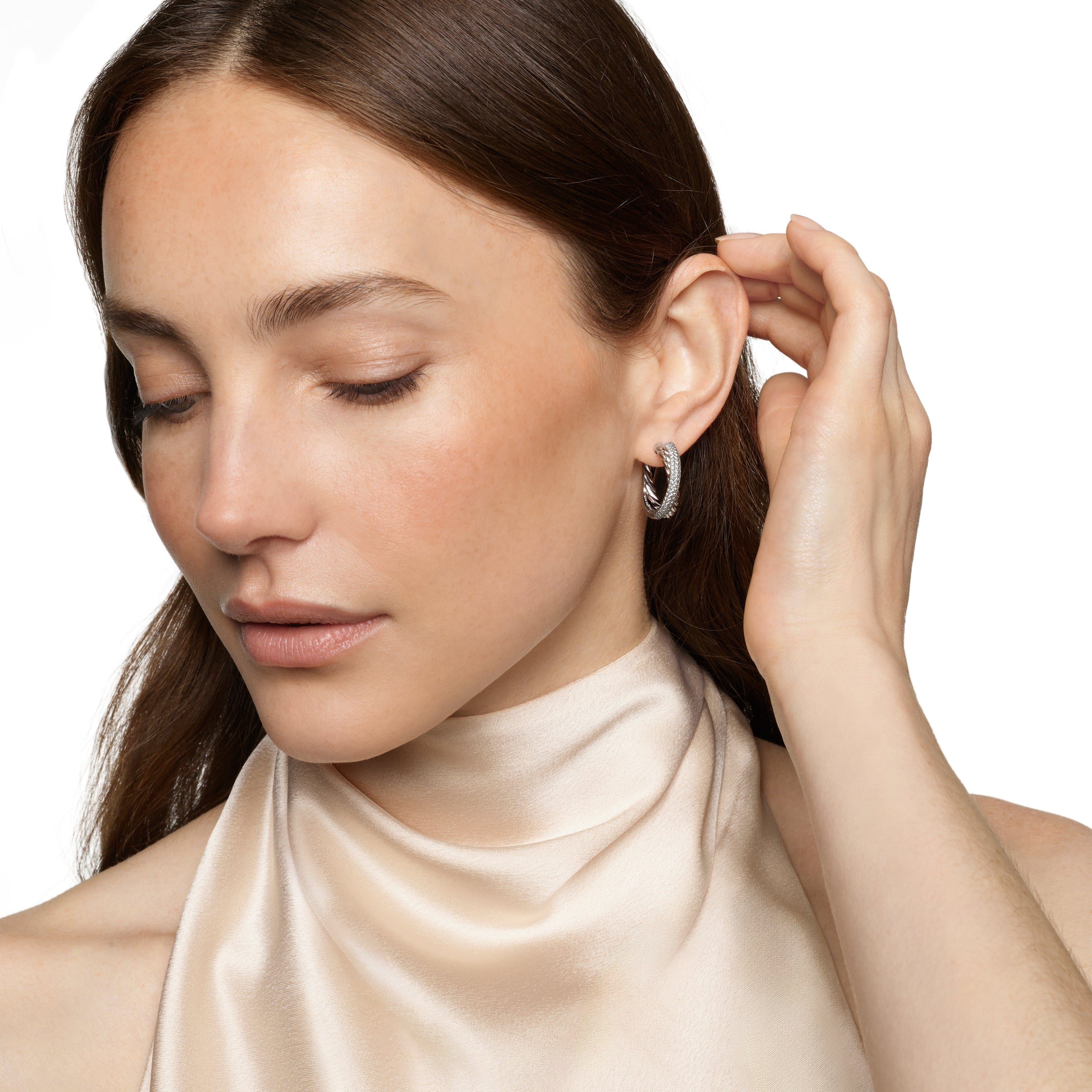 David Yurman Crossover® Collection Earring in Sterling Silver