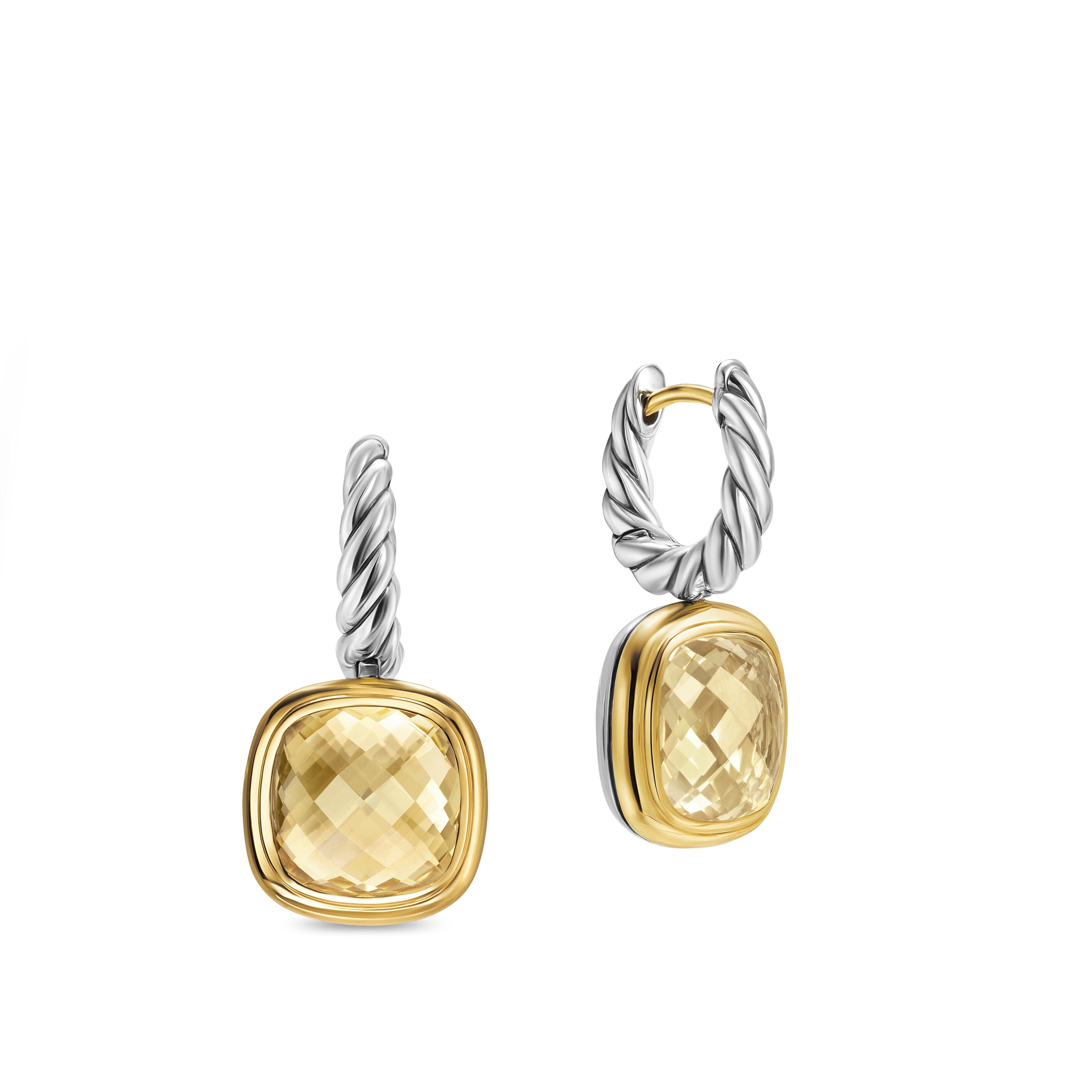 David Yurman Albion® Collection Earring in Sterling Silver and 18k Gold