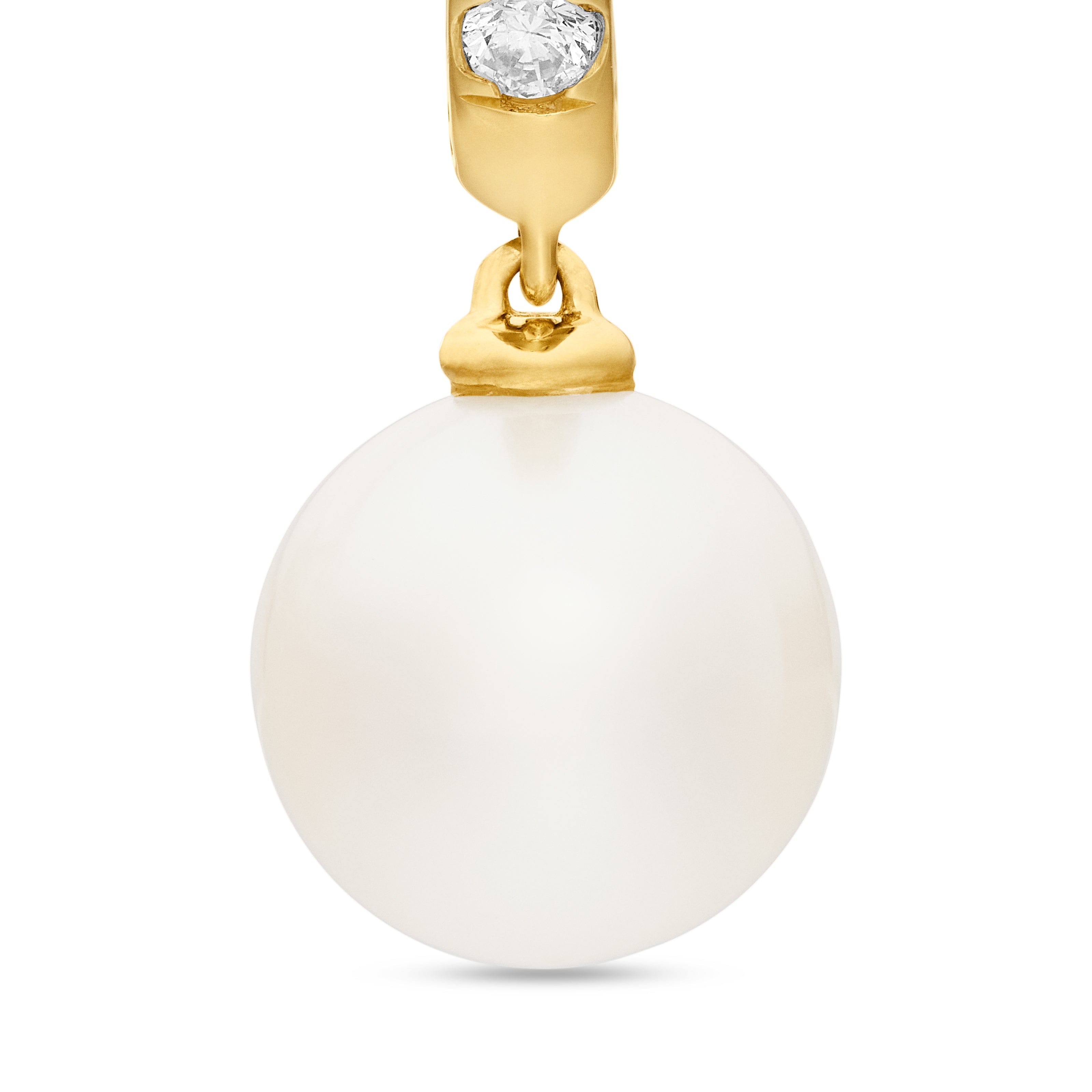 David Yurman Pearl Collection Earring in 18K Yellow Gold