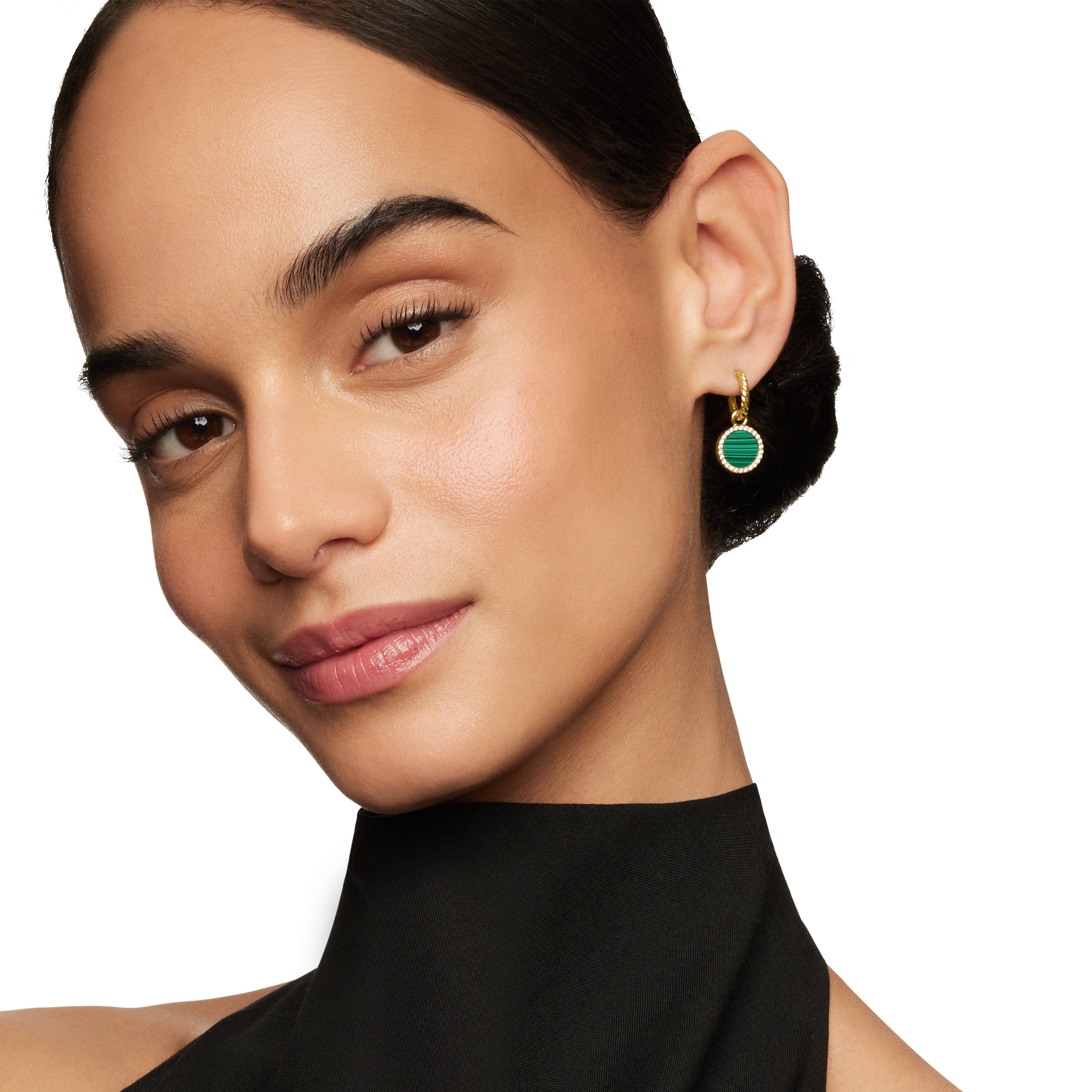 David Yurman DY Elements® Collection Earring in 18K Yellow Gold
