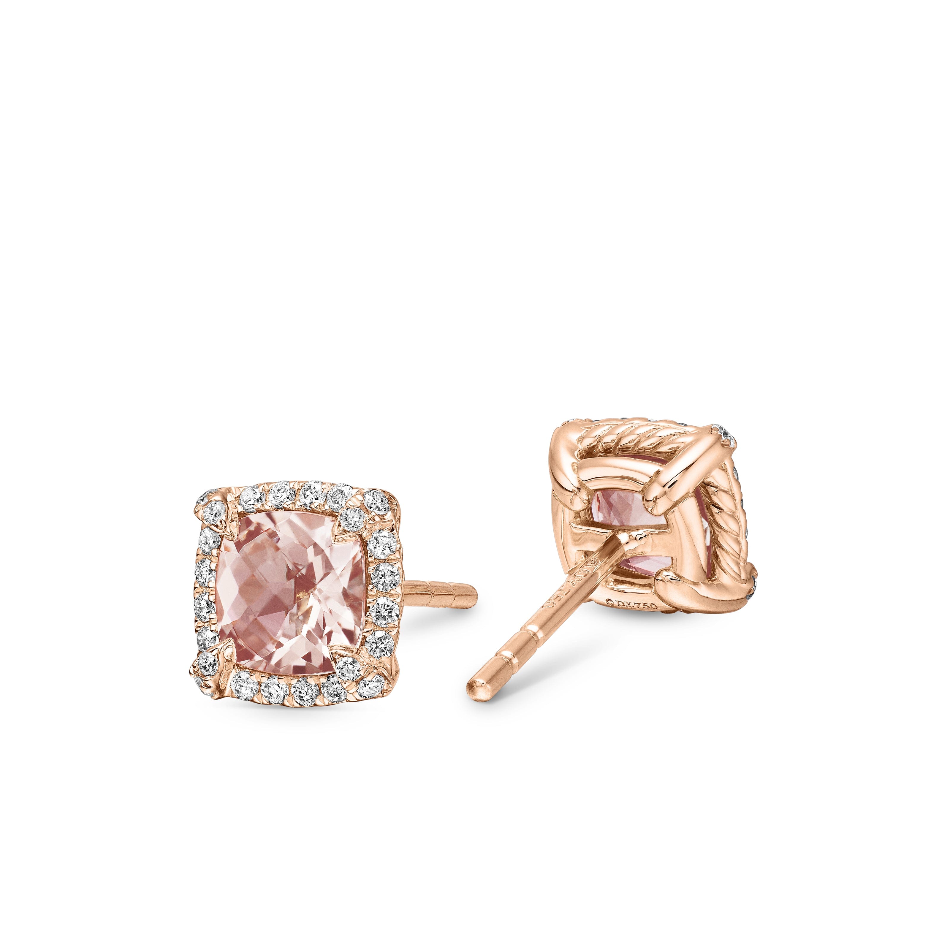 David Yurman Châtelaine® Collection Earring in 18K Rose Gold