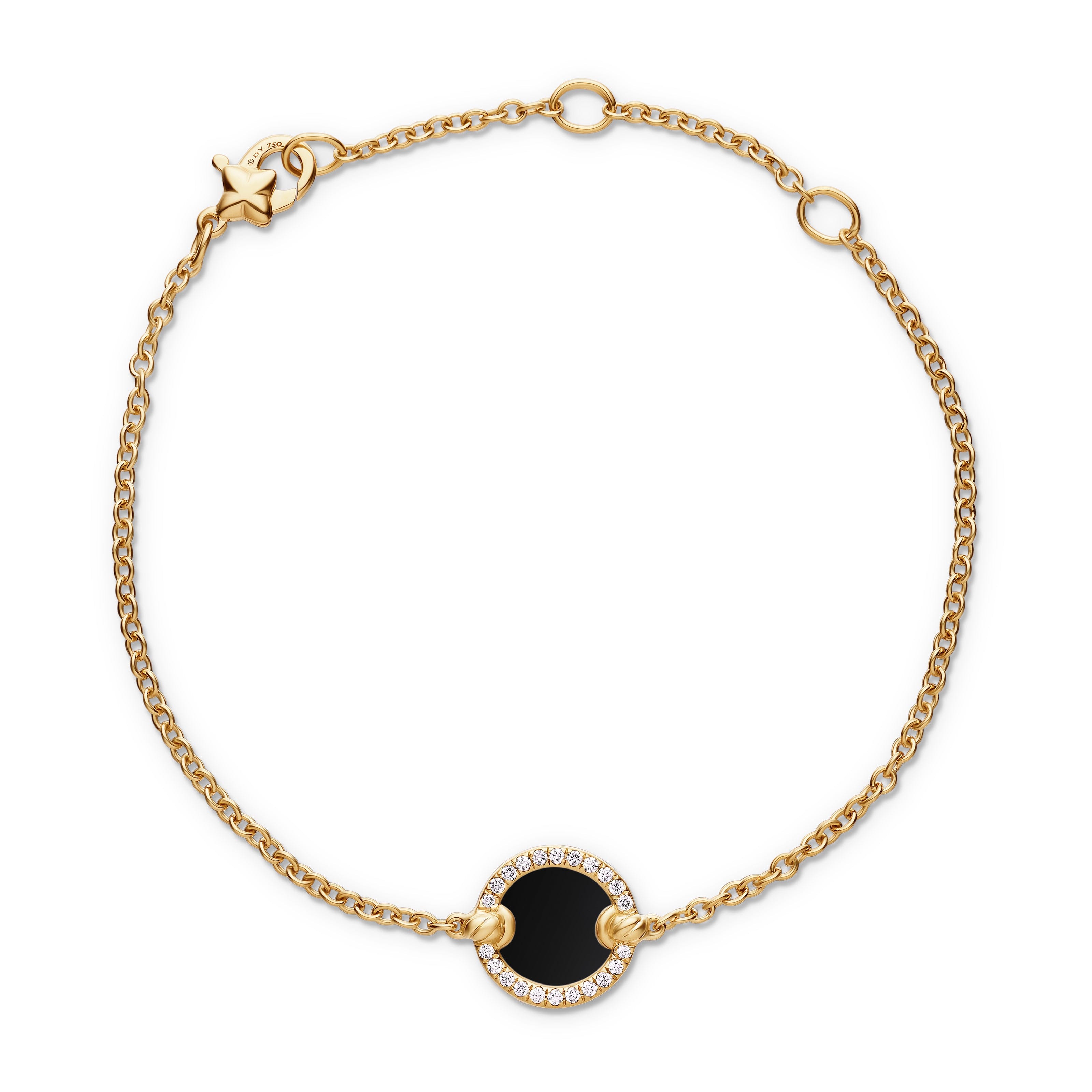 David Yurman DY Elements® Collection Bracelet in 18K Yellow Gold
