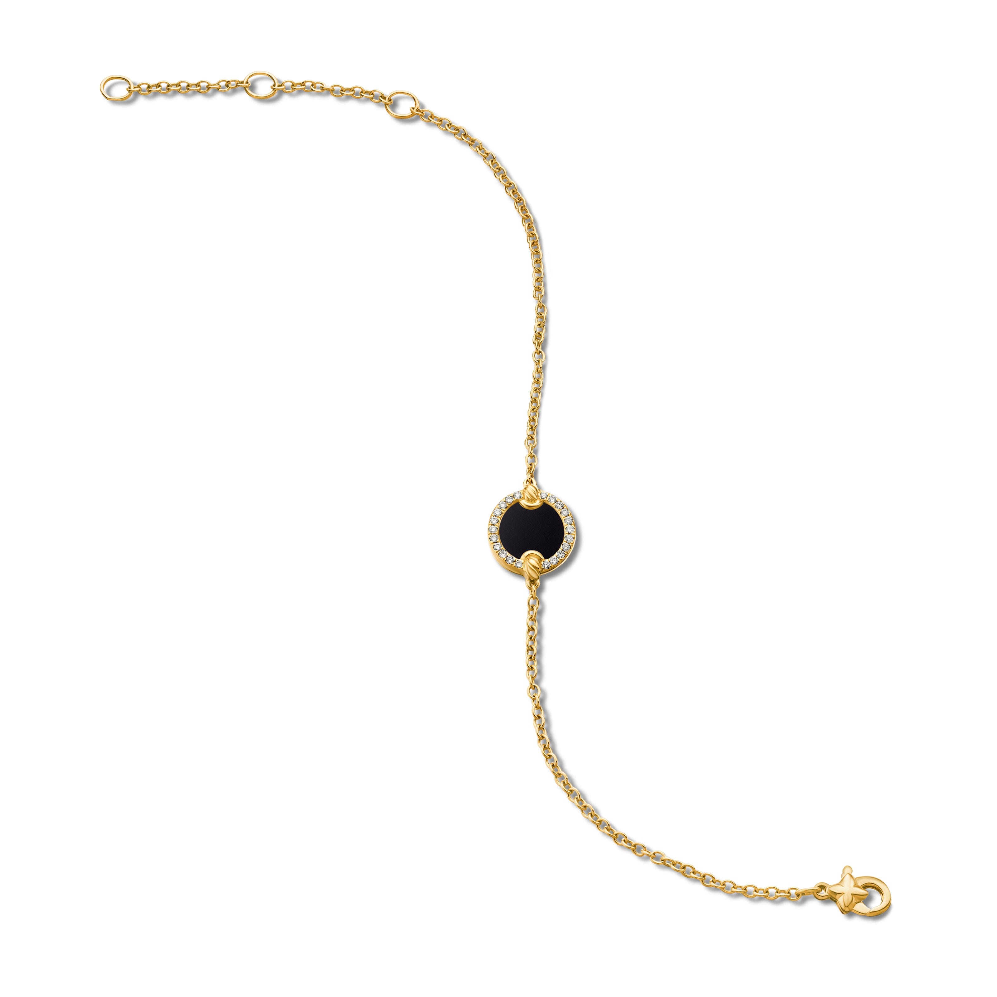 David Yurman DY Elements® Collection Bracelet in 18K Yellow Gold
