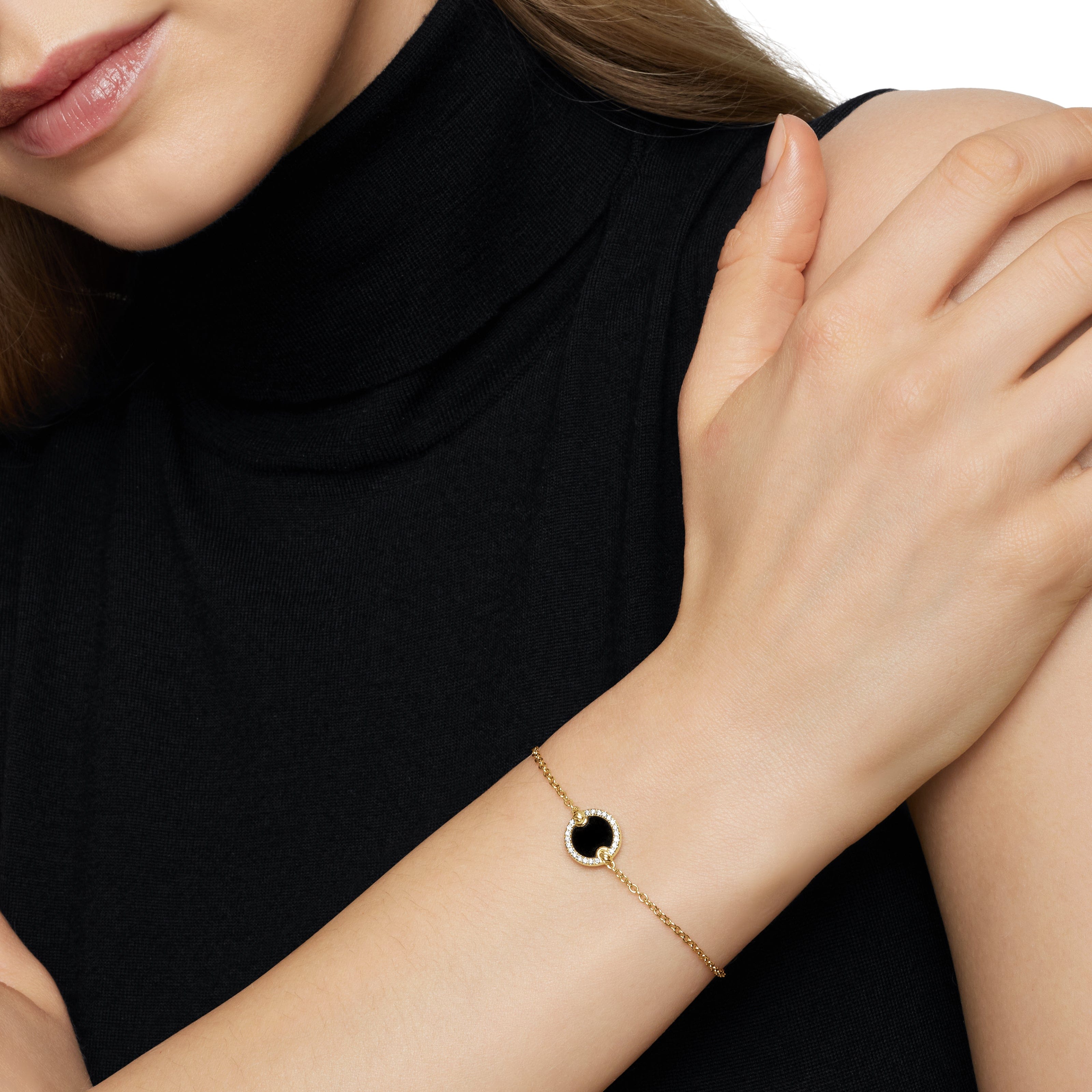 David Yurman DY Elements® Collection Bracelet in 18K Yellow Gold