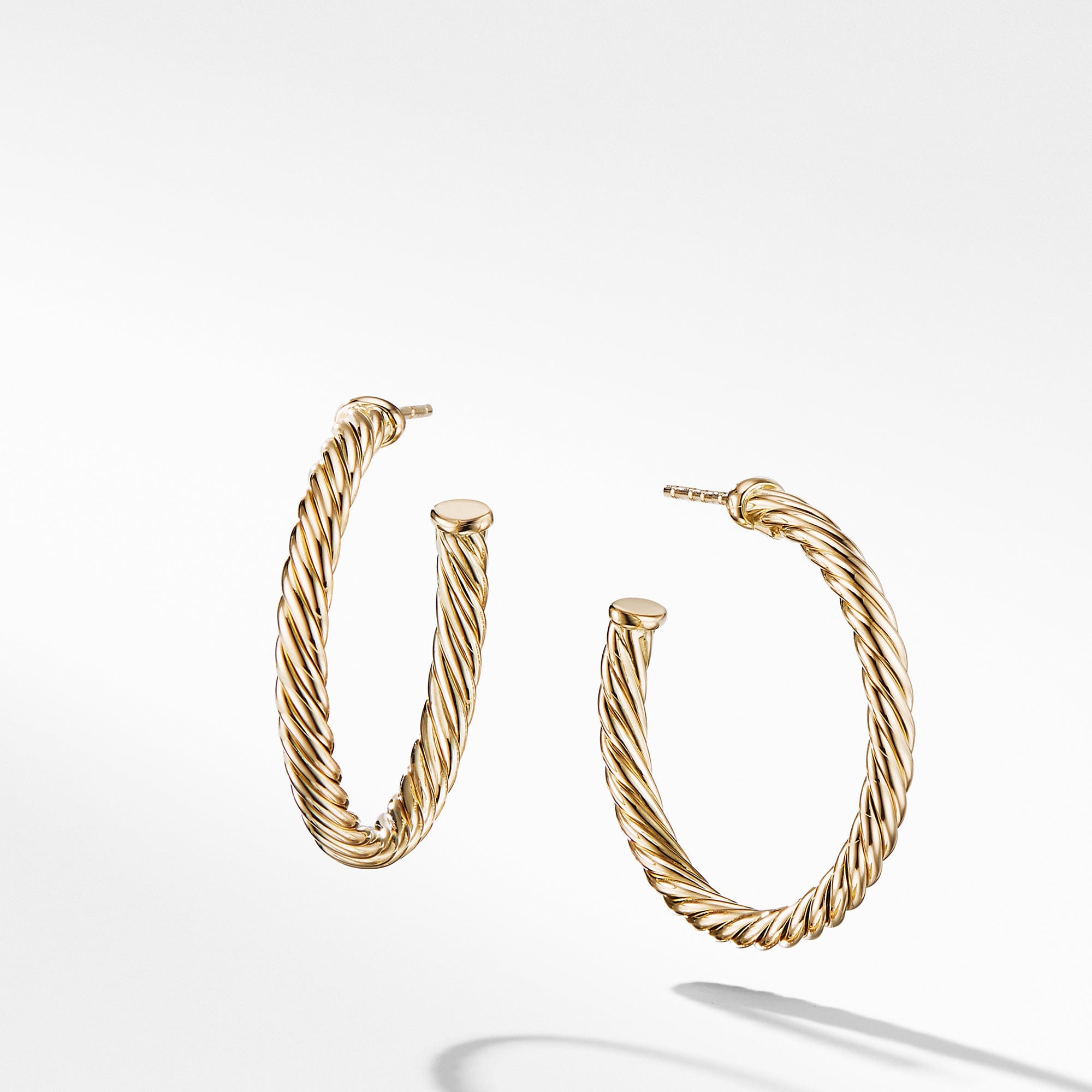 David Yurman The Cable Collection® Earring in 18 - Karat Yellow Gold