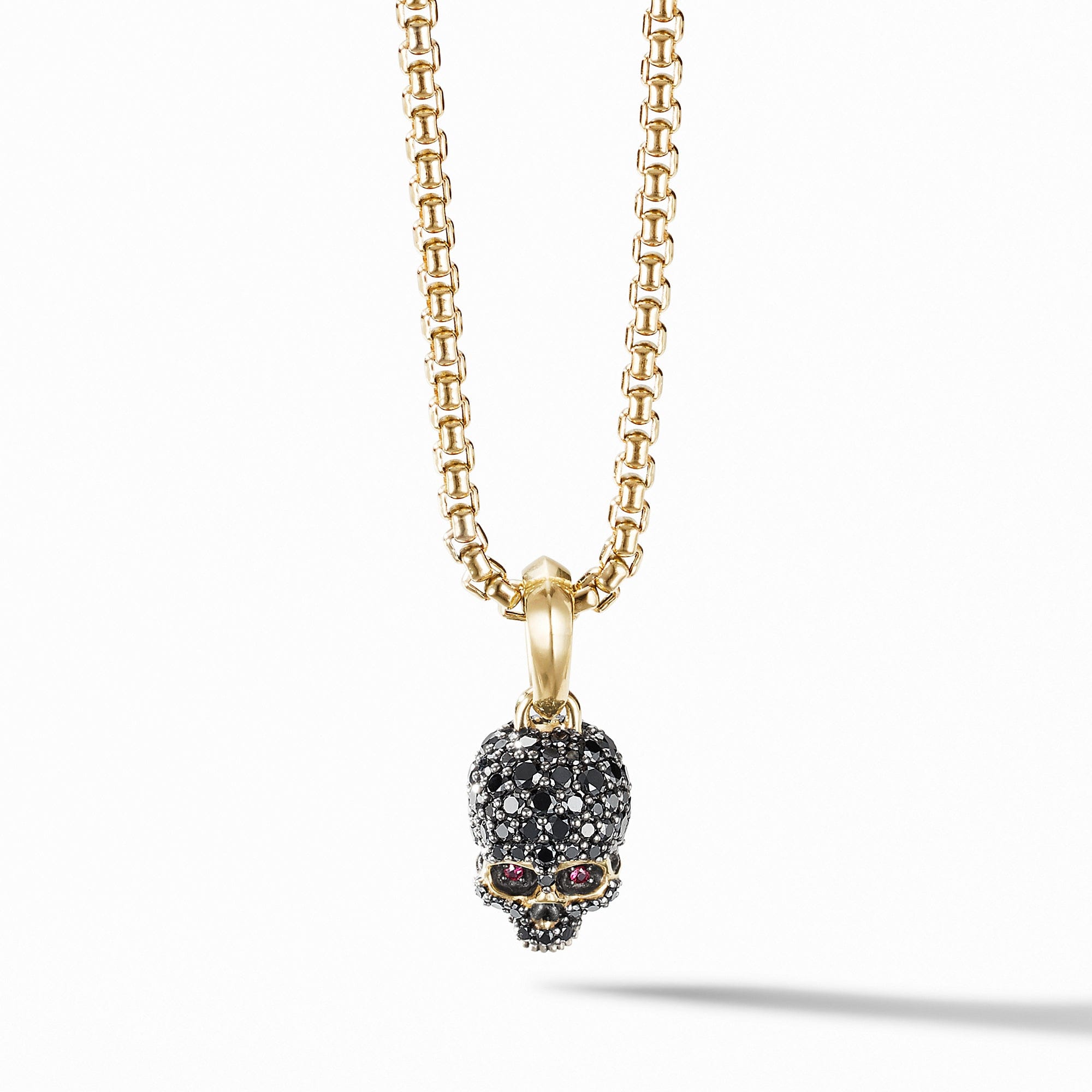 David Yurman The Memento Mori Collection Pendant in 18 - Karat Yellow Gold