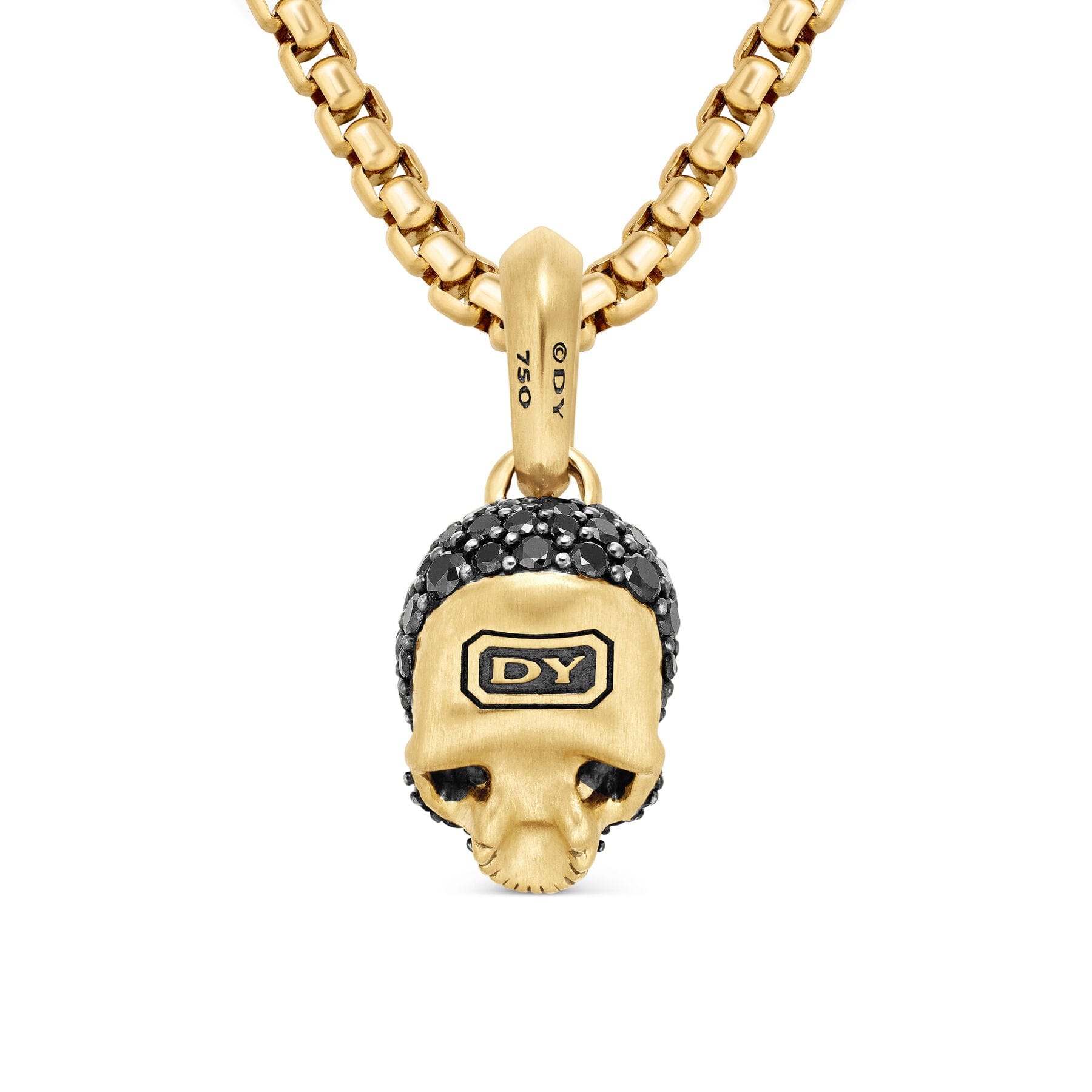 David Yurman The Memento Mori Collection Pendant in 18 - Karat Yellow Gold