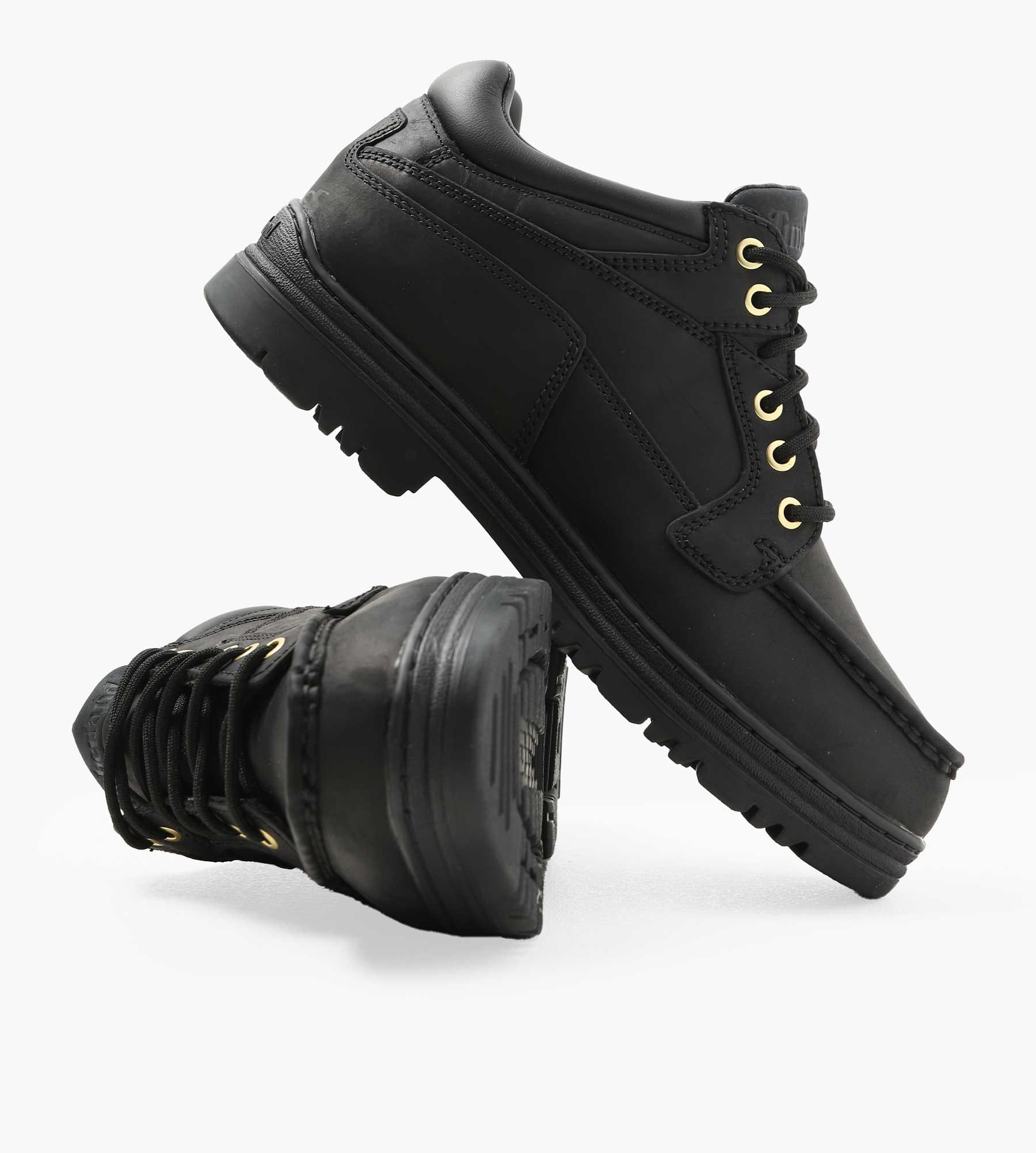Timberland Heritage Mid Lace Up Gtx Boot Black Full Grain