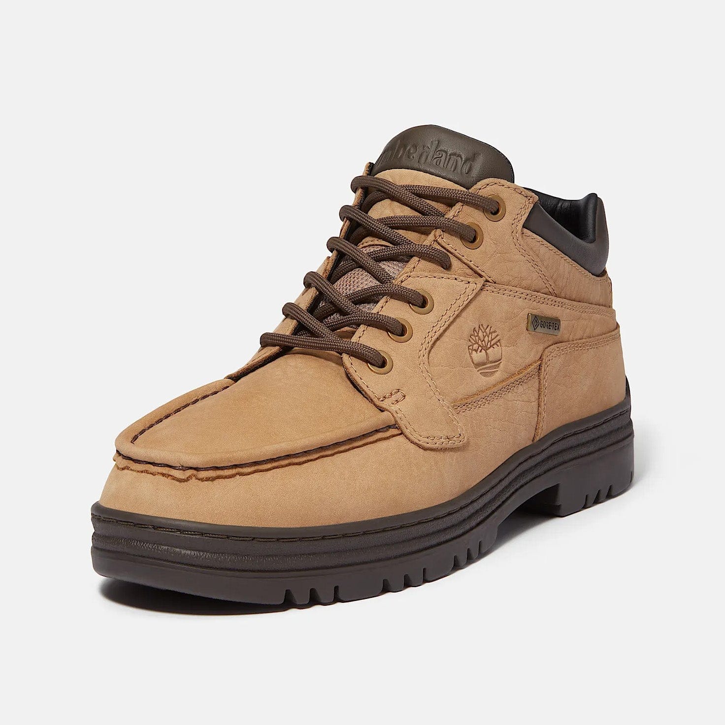 Timberland Heritage Mid - Lace GORE - TEX® Boot - Beige Nubuck / Dark Brown
