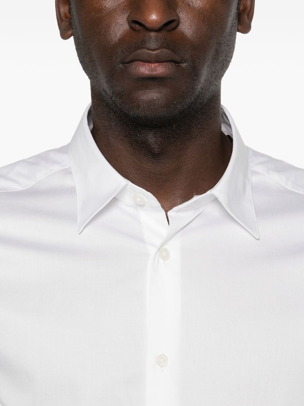 Emporio Armani Cotton Shirt — White