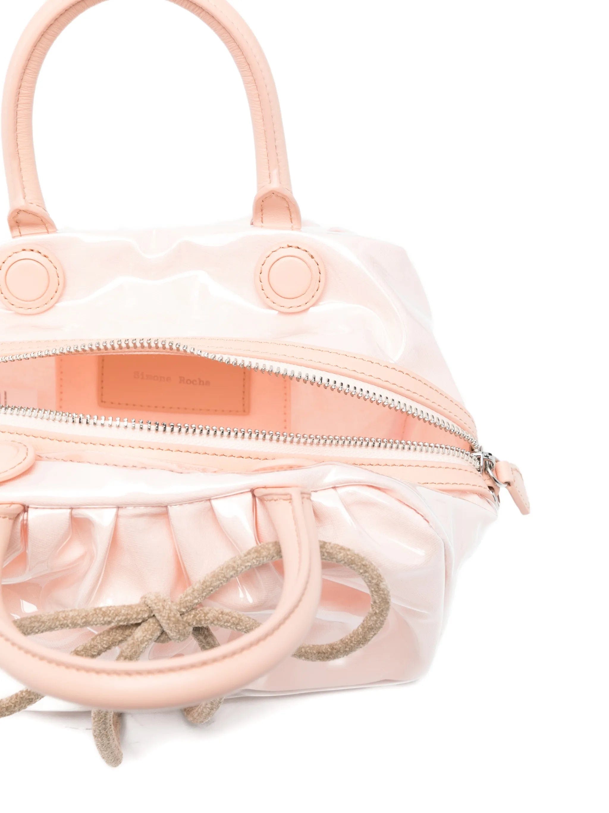 Simone Rocha mini gathered bow tote bag