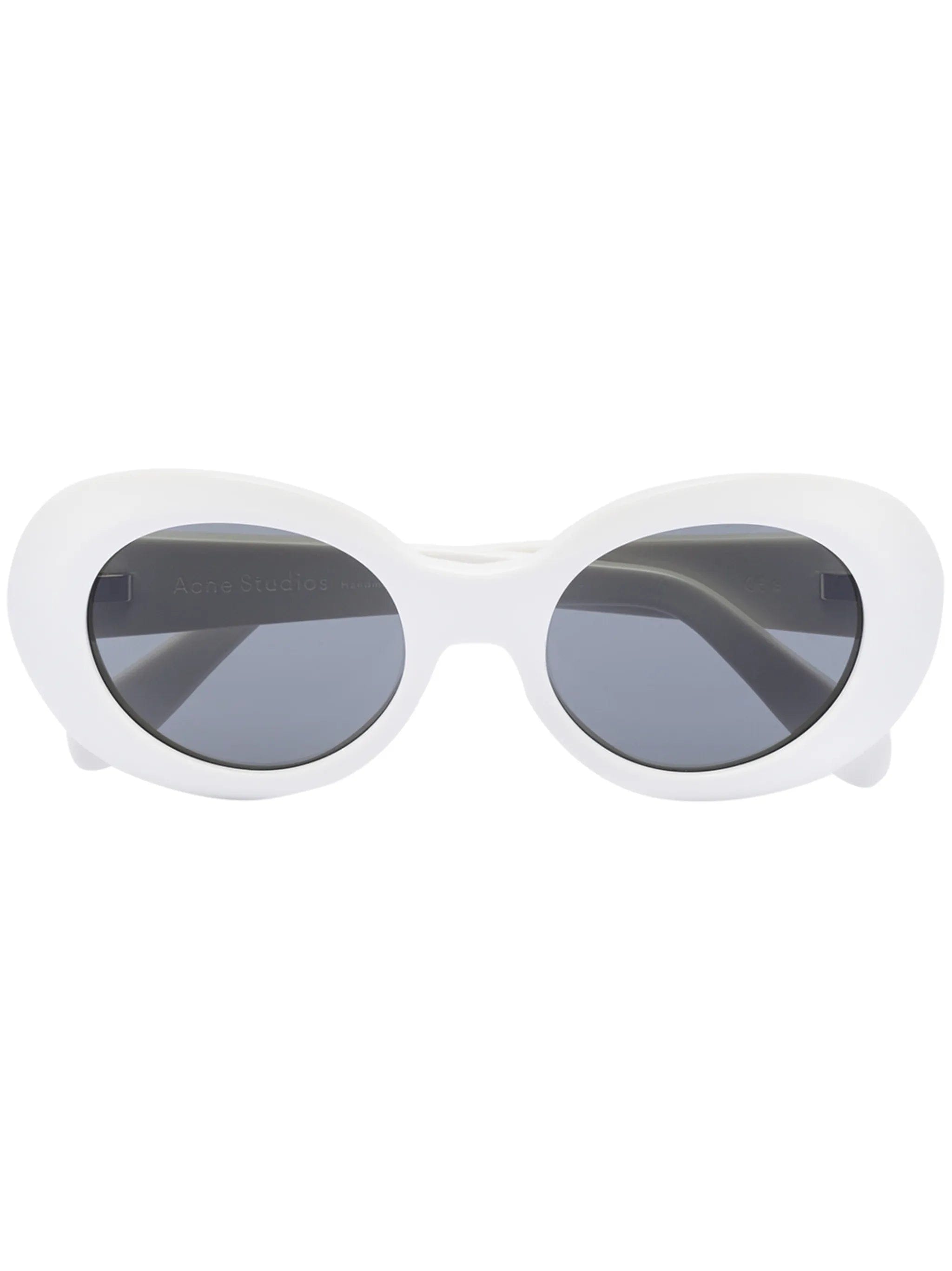 Acne Studios white mustang sunglasses