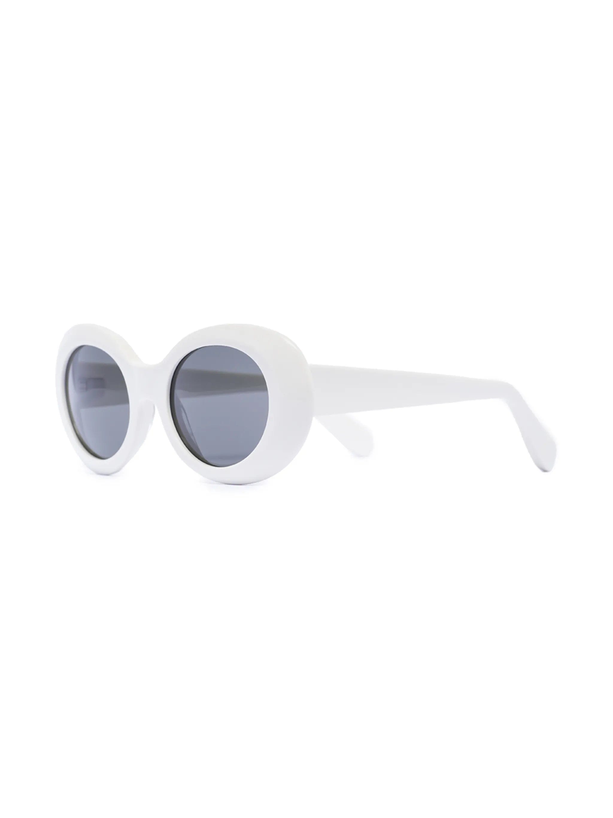 Acne Studios white mustang sunglasses