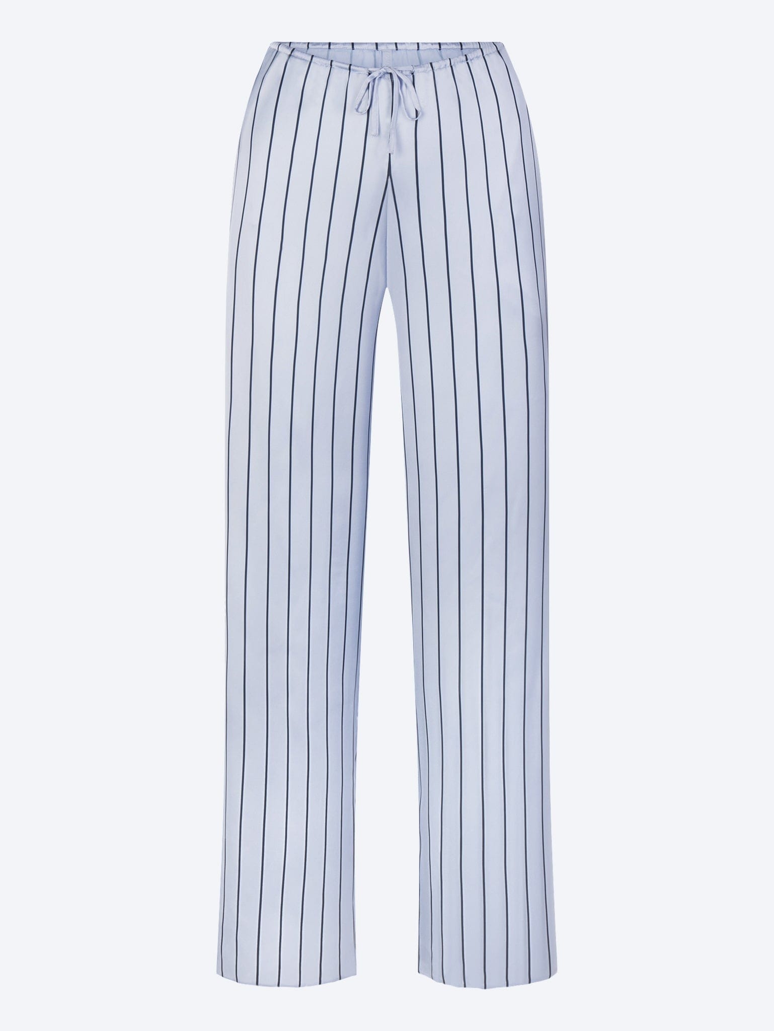 SKIMS Woven shine sleep pants with lace