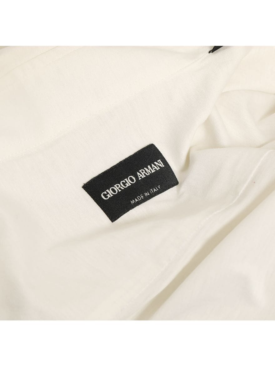 Giorgio Armani White Cotton Men's Shirt/Size - 42