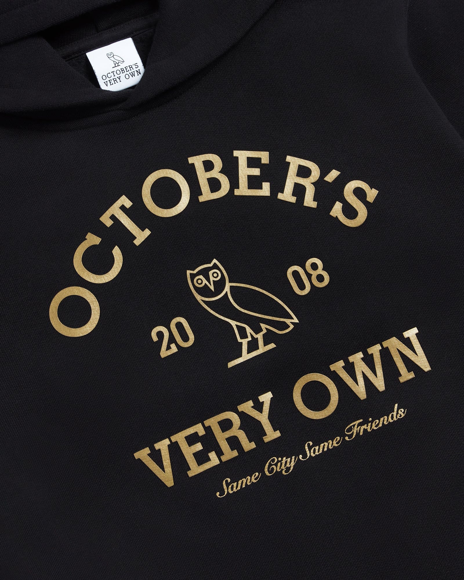 OVO Collegiate Kids Hoodie Black