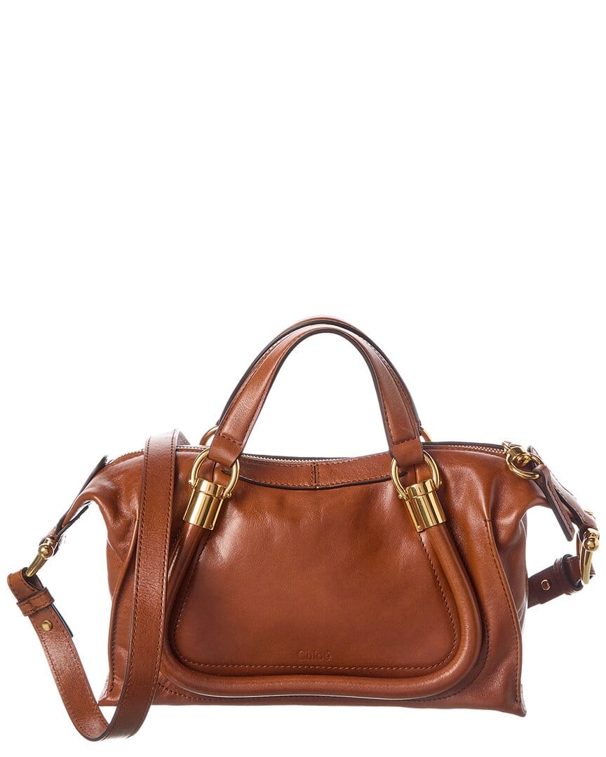 Chloé Paraty 24 Small Leather Shoulder Bag