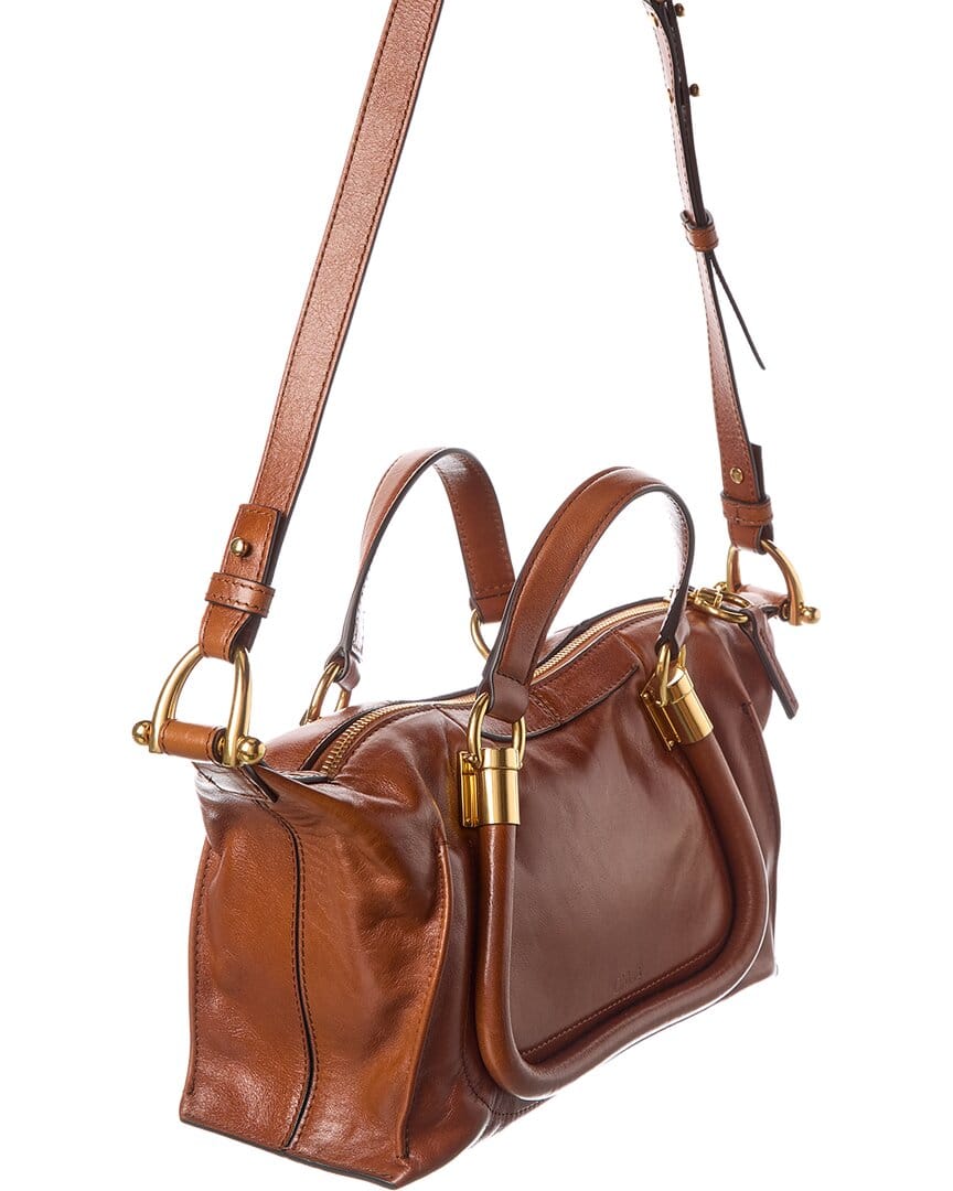 Chloé Paraty 24 Small Leather Shoulder Bag