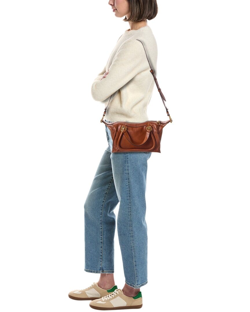 Chloé Paraty 24 Small Leather Shoulder Bag