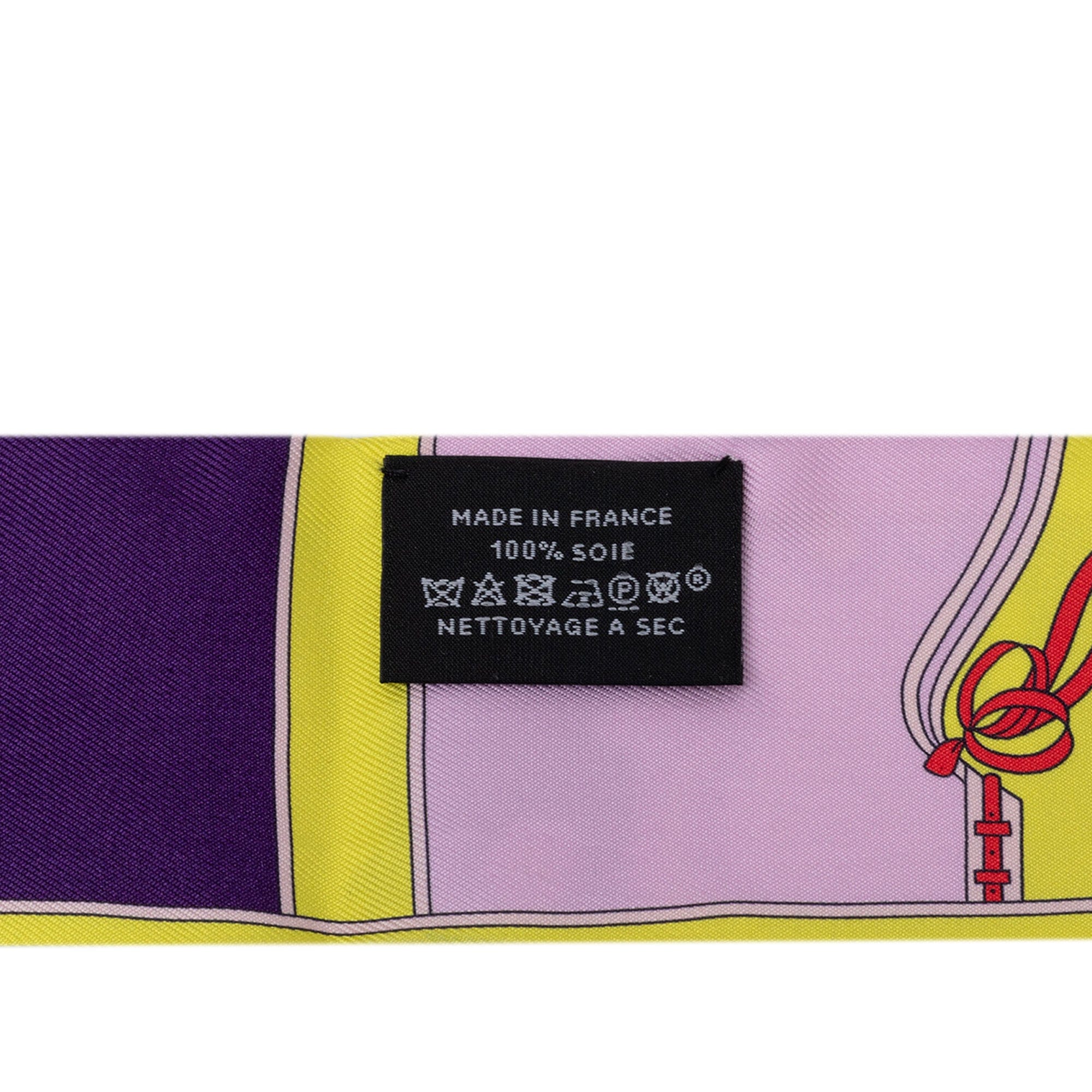 Hermès Camails Twilly Silk Scarf