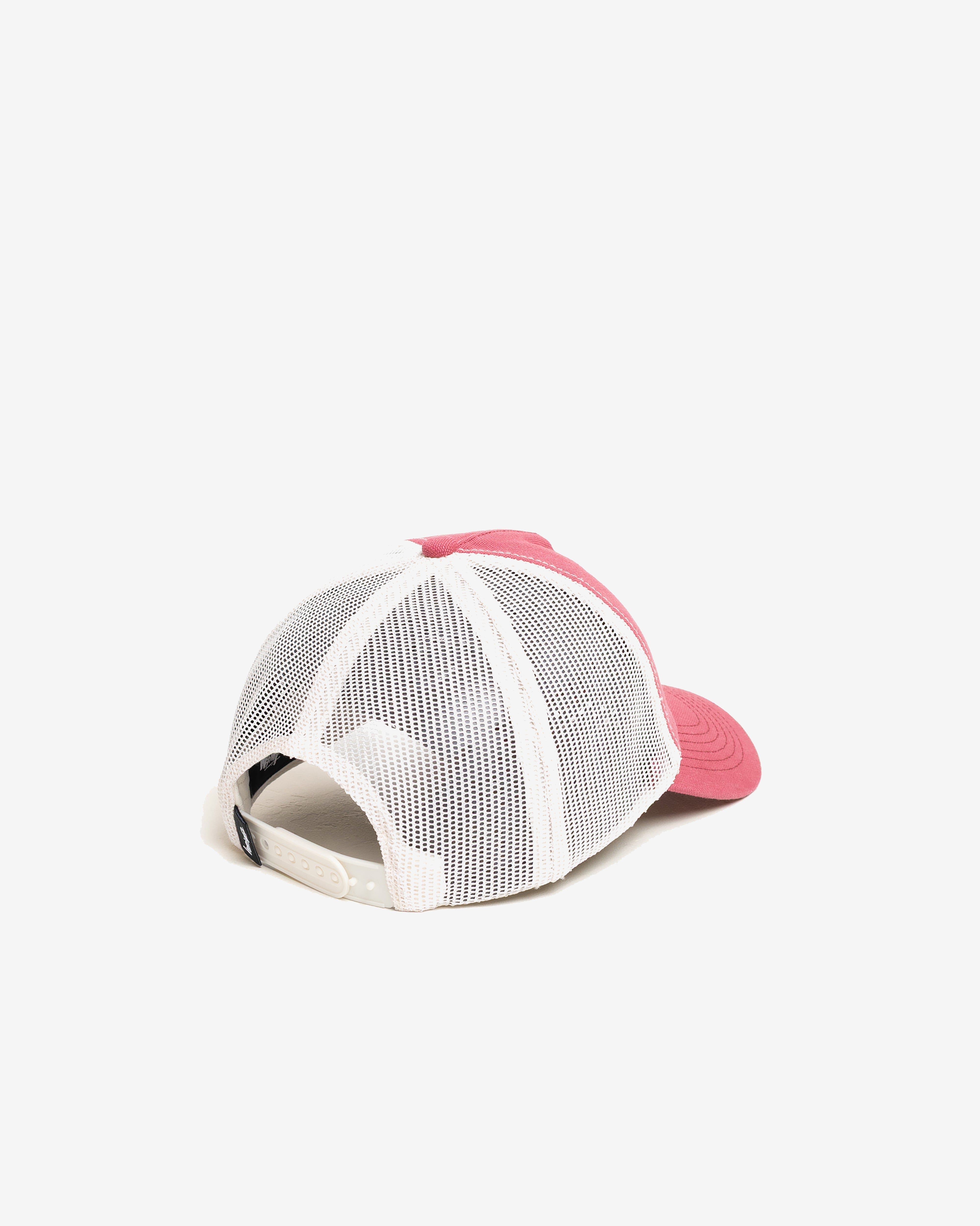 Stussy - Men's Hc Ghost Logo Trucker - (Red)