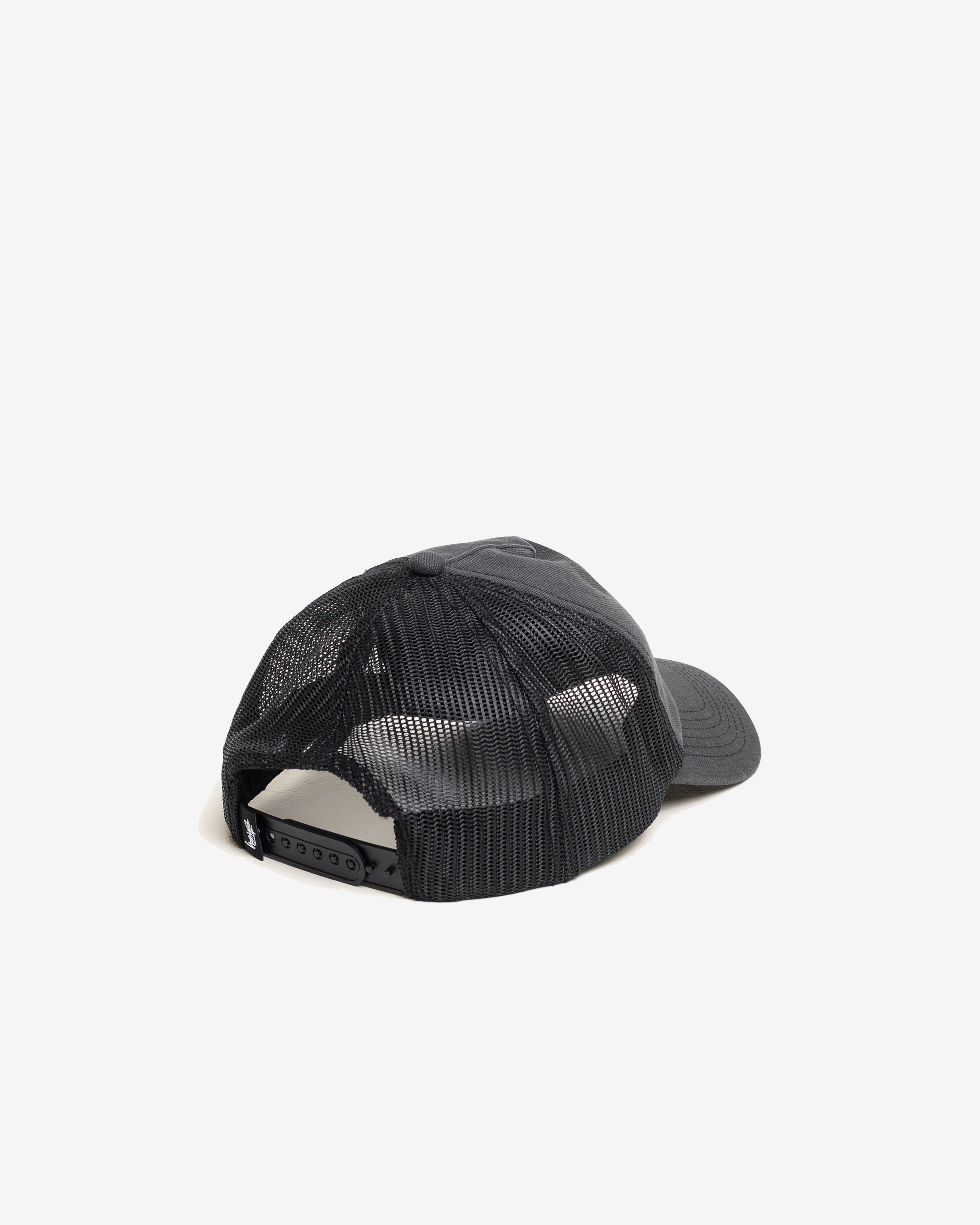Stussy - Men's Hc Ghost Logo Trucker - (Black)