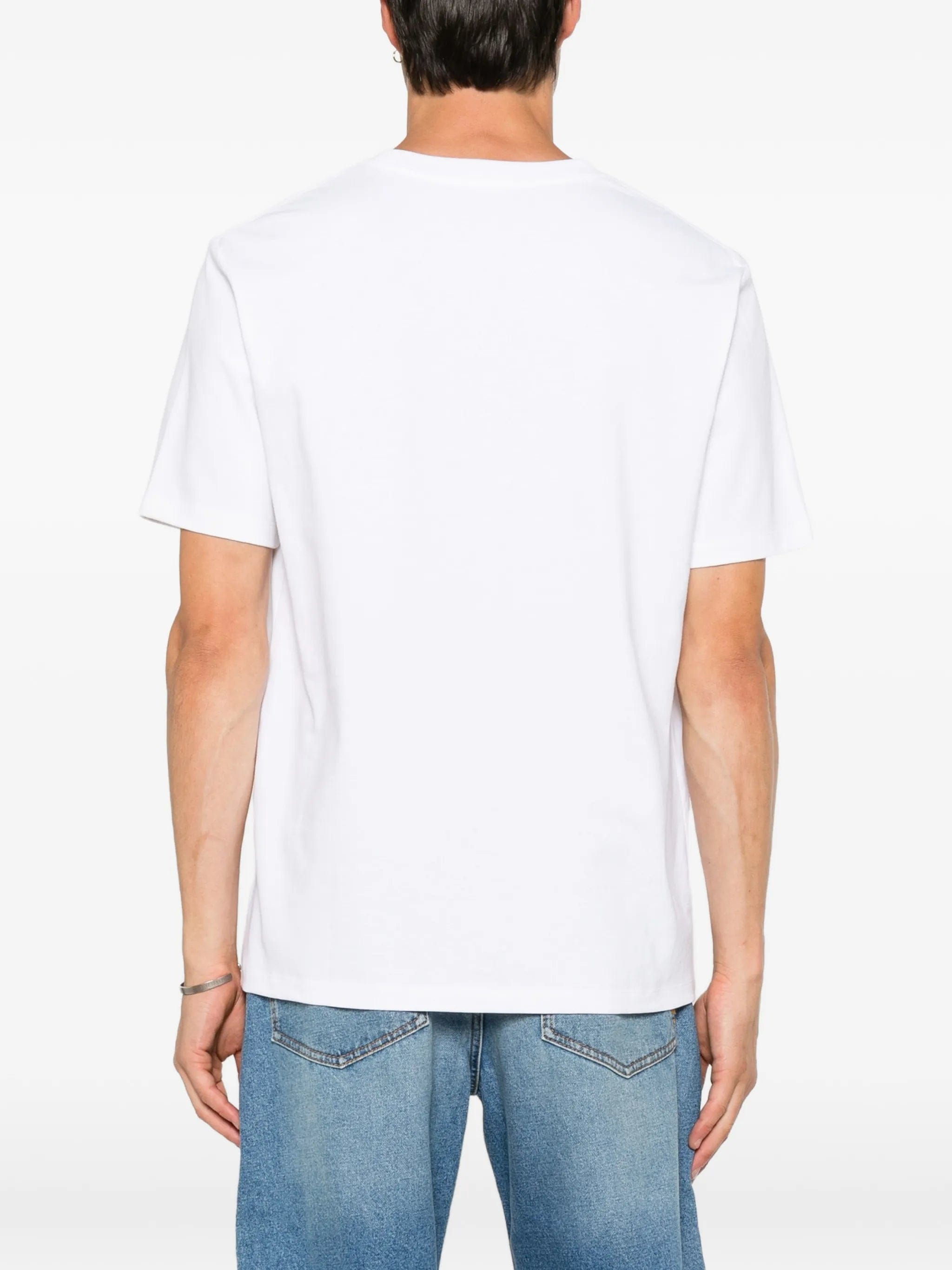 Balmain logo - print cotton T - shirt