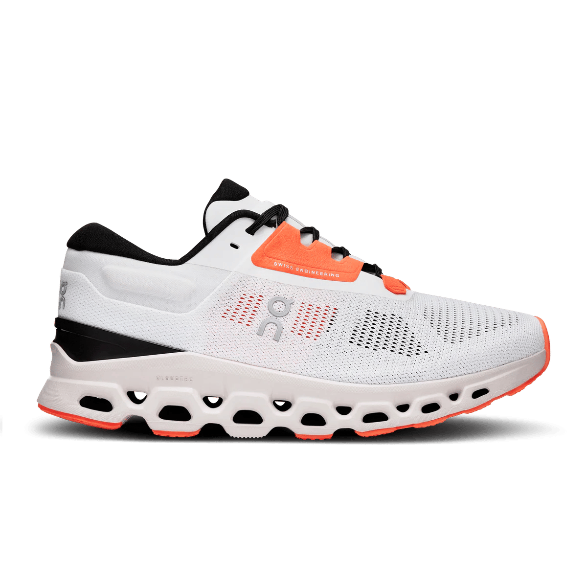 On CloudStratus 3 Undyed White Sand Orange (Women's)
