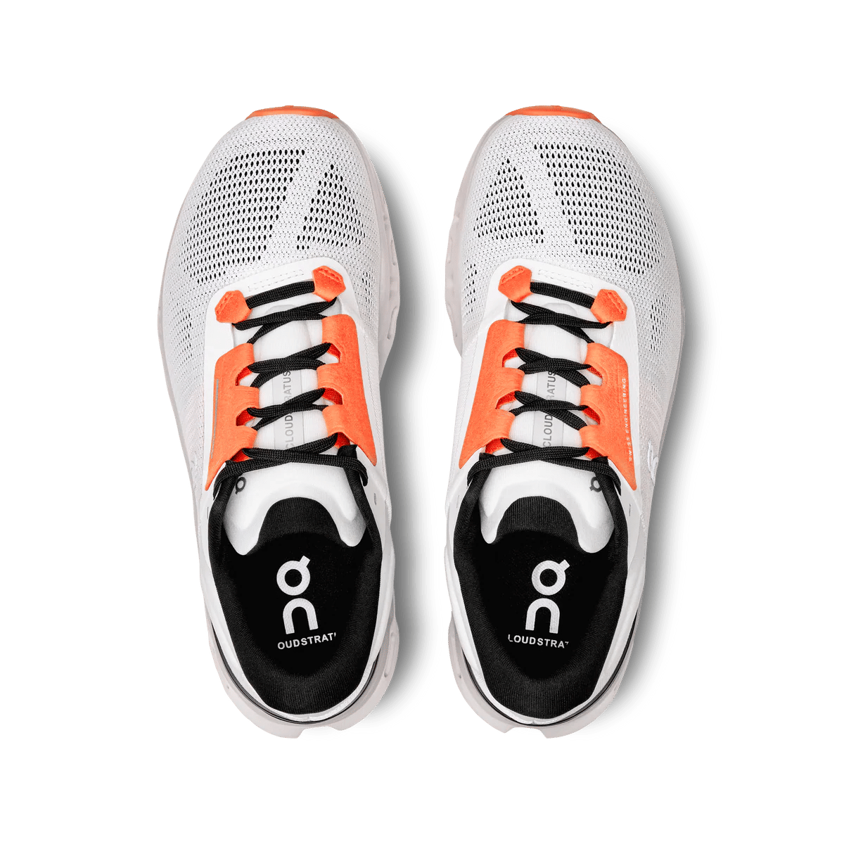 On CloudStratus 3 Undyed White Sand Orange (Women's)