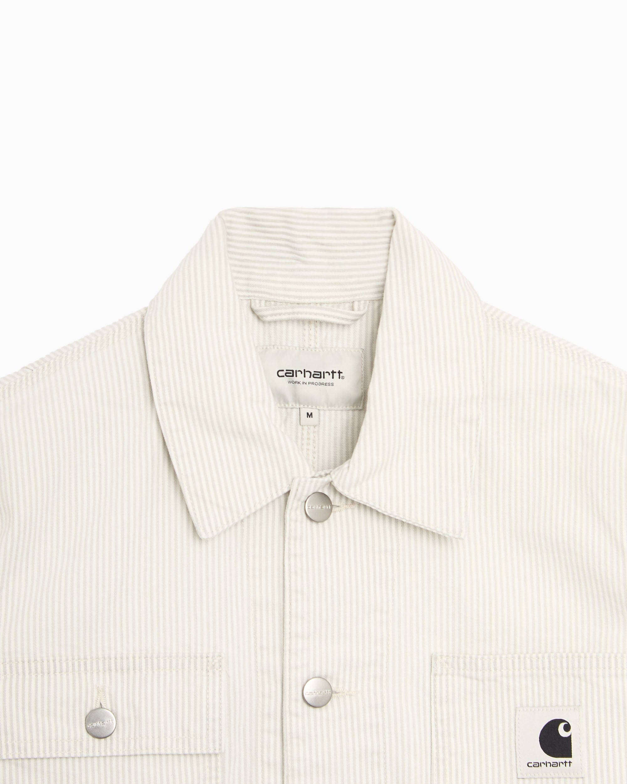 Carhartt WIP Chaqueta vaquera de rayas Relaxed Carhartt WIP Mercer Chore para mujer