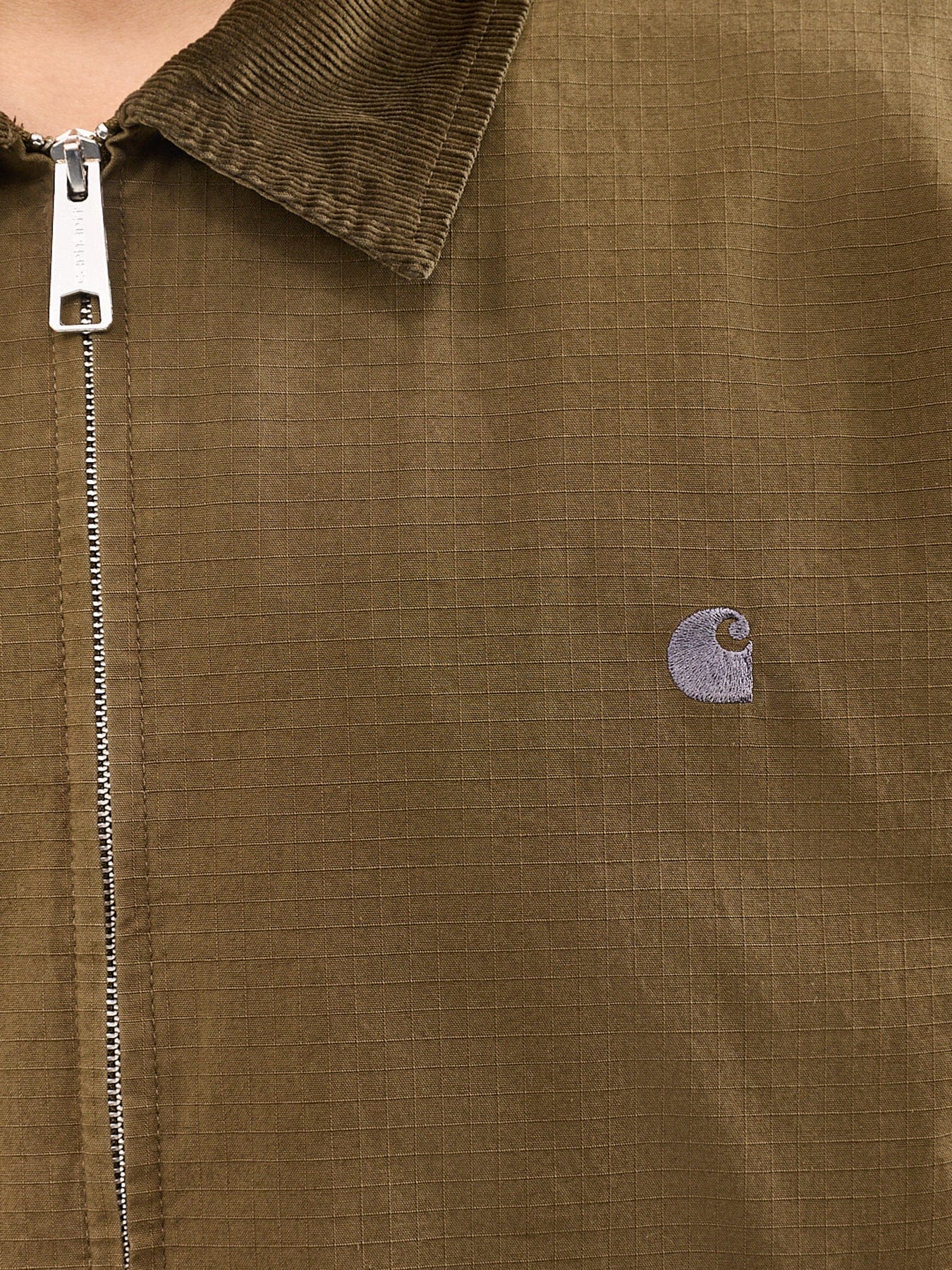Carhartt WIP Madison Ripstop Chore Jacket Brown