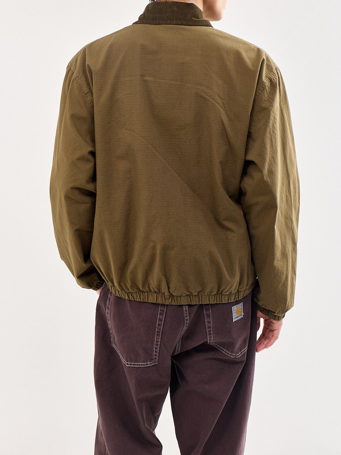 Carhartt WIP Madison Ripstop Chore Jacket Brown