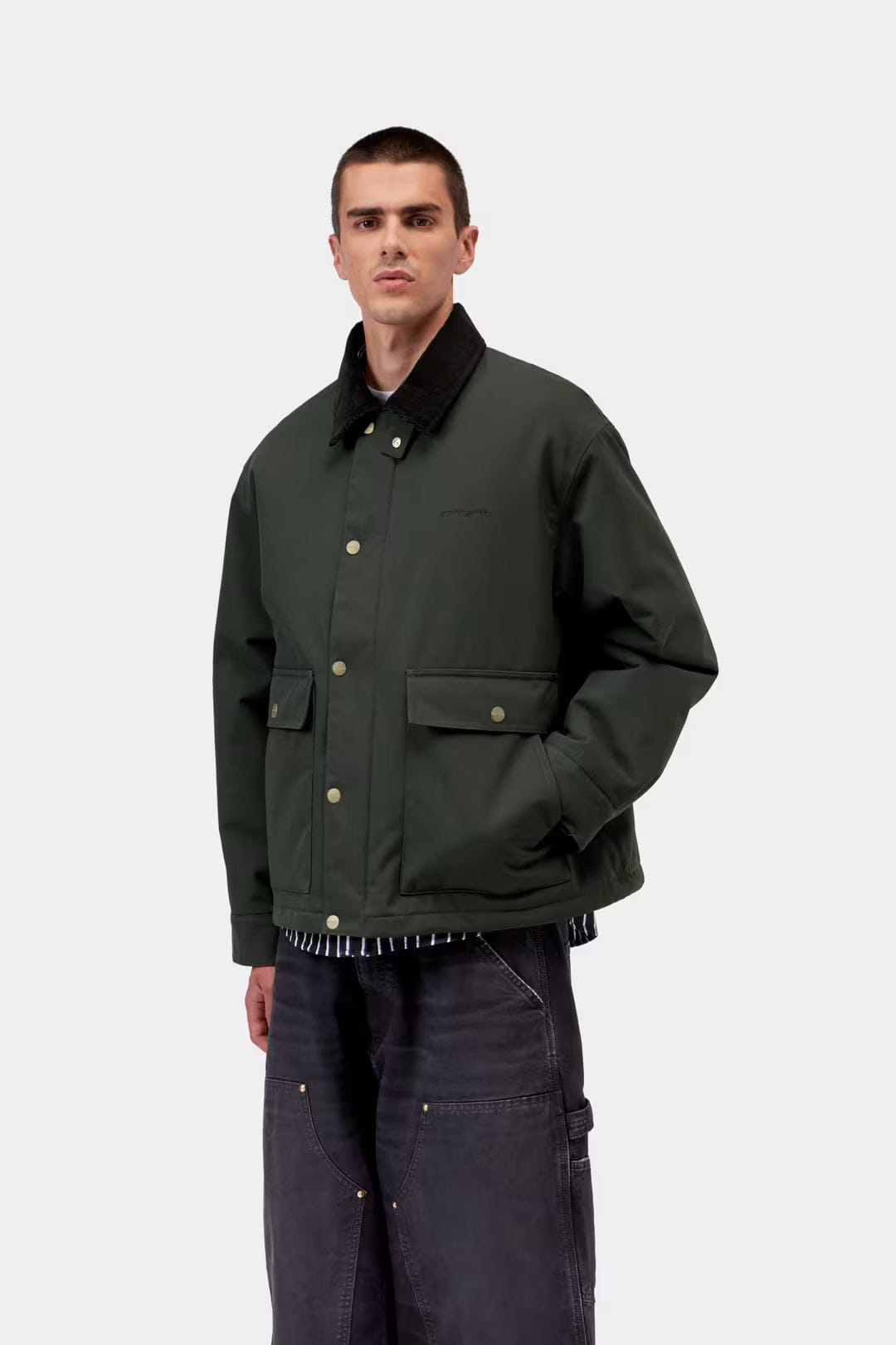 Carhartt WIP Quentin Jacket - Raven / Black