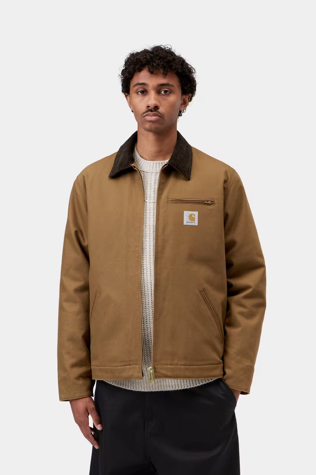 Carhartt WIP Detroit Jacket (Winter) - Hamilton Brown / Tobacco