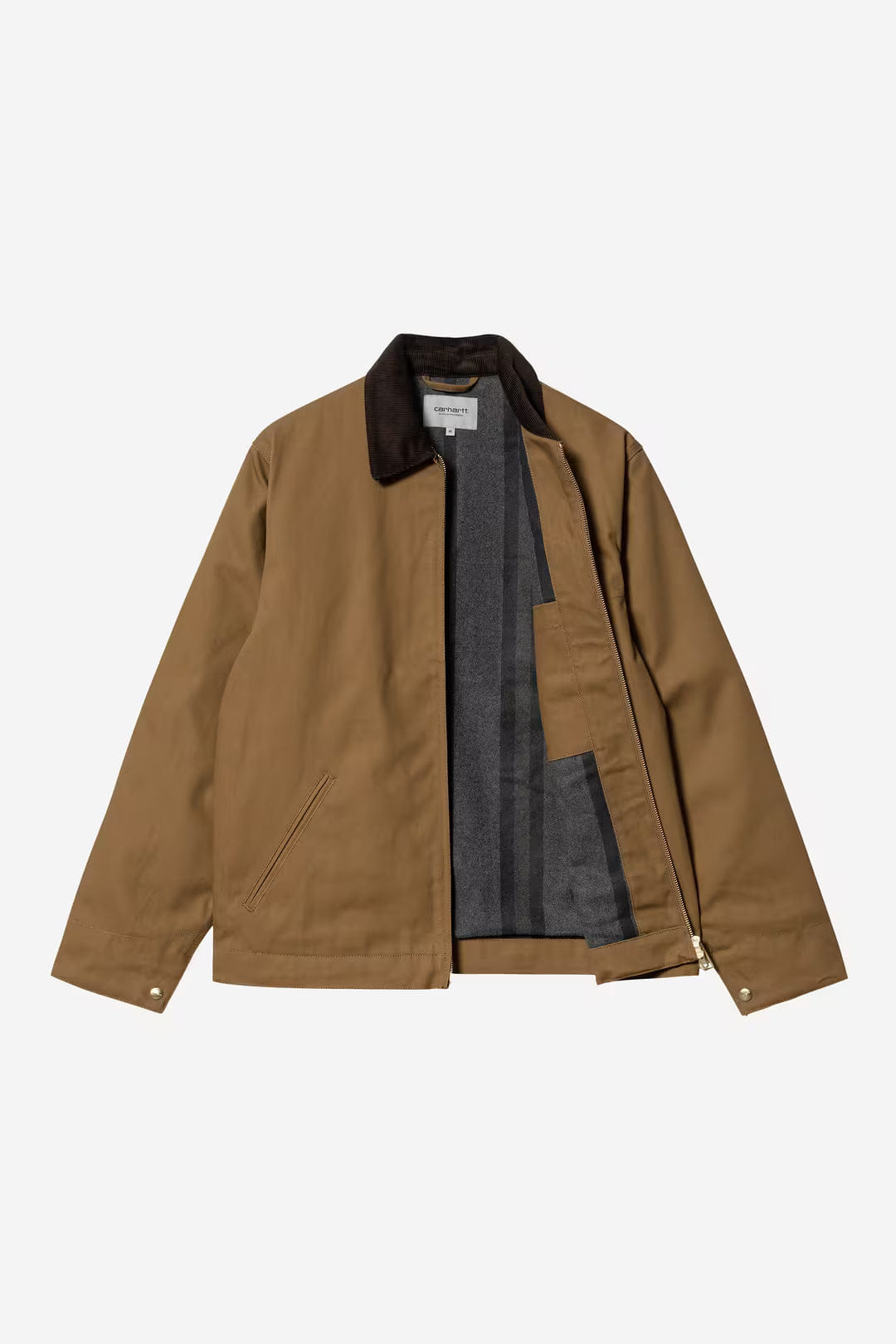 Carhartt WIP Detroit Jacket (Winter) - Hamilton Brown / Tobacco