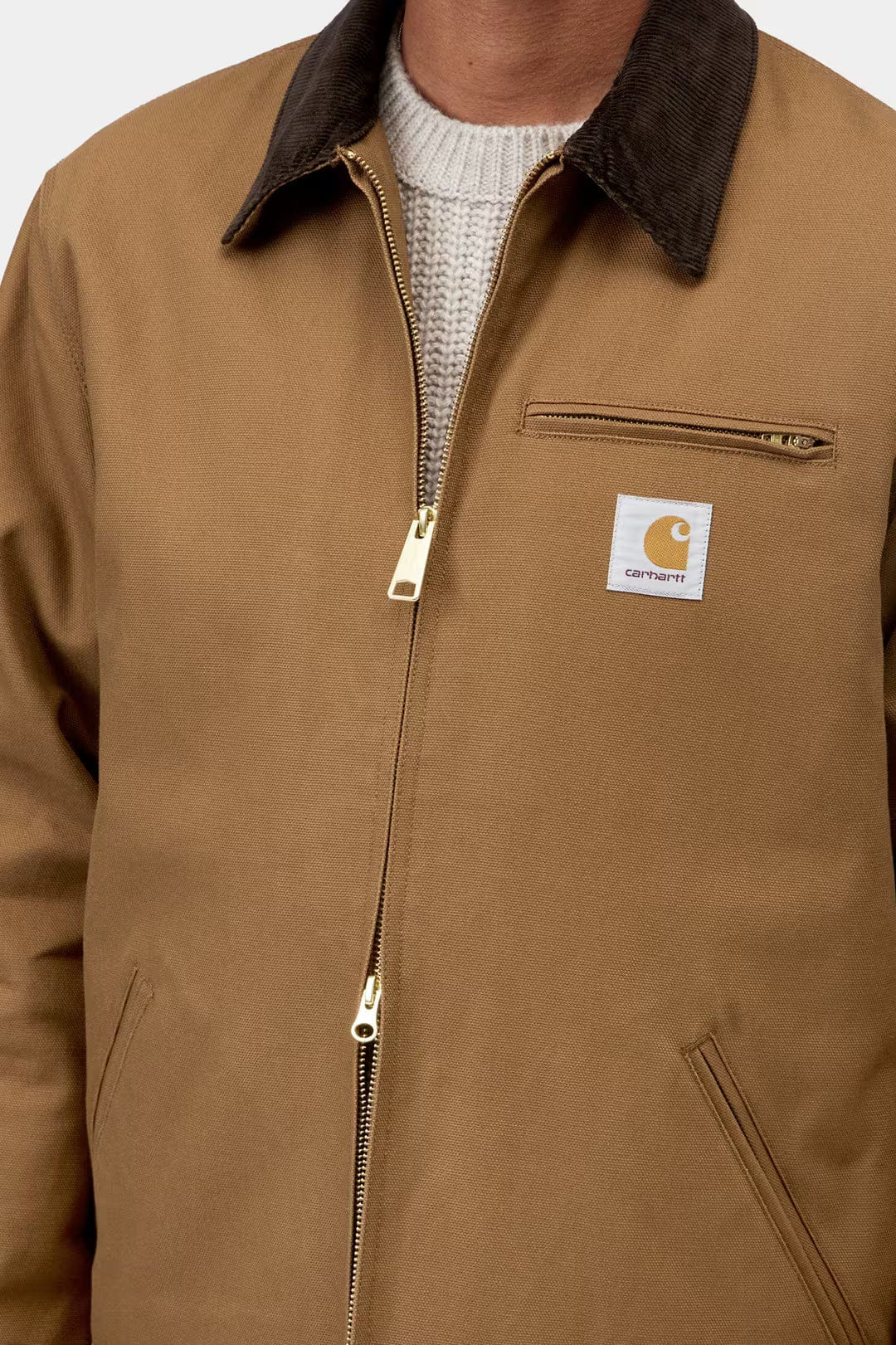 Carhartt WIP Detroit Jacket (Winter) - Hamilton Brown / Tobacco