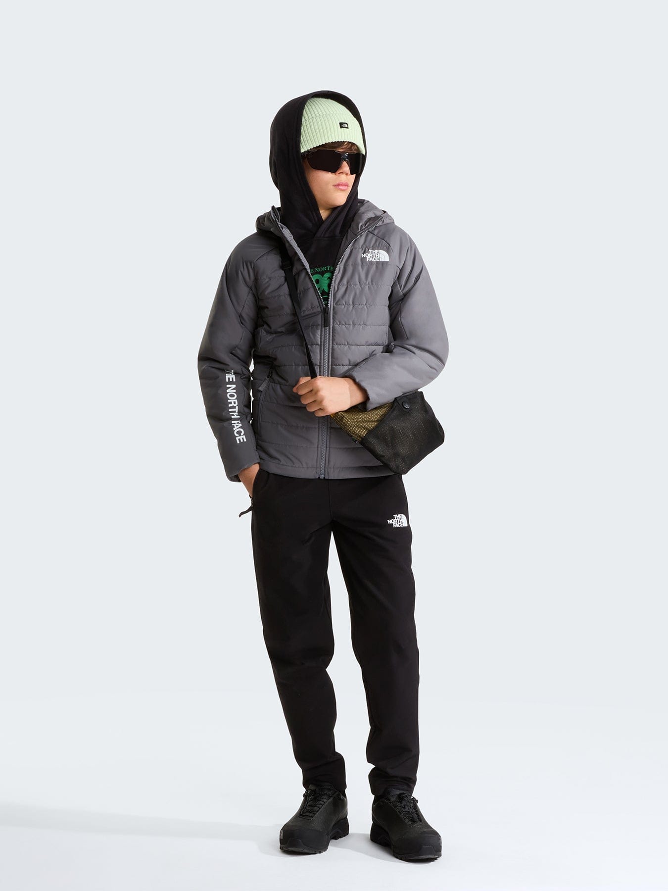 The North Face Kids' Never Stop Synthetic Jacket Grey
