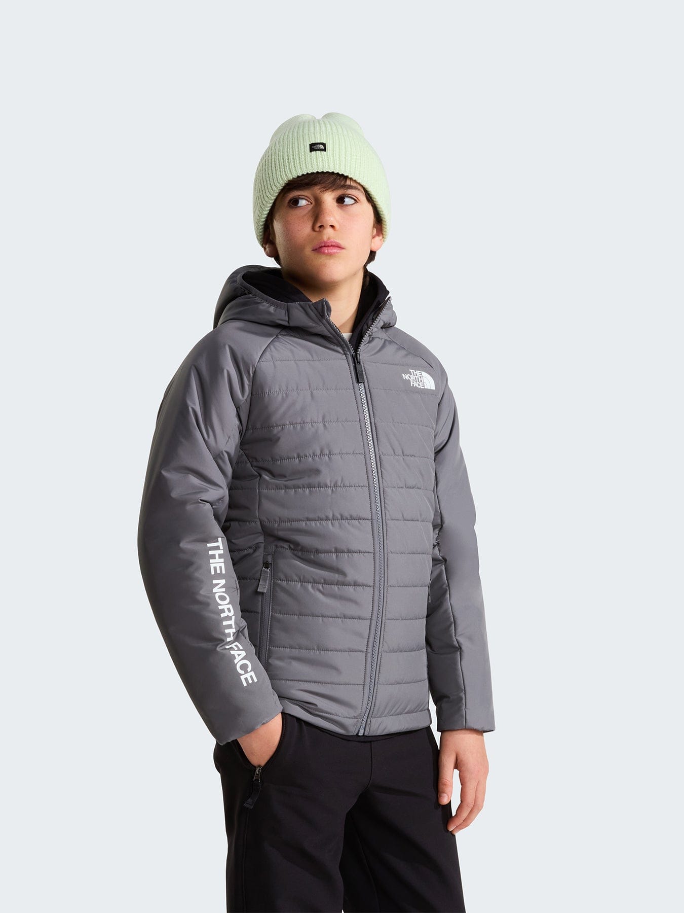 The North Face Kids' Never Stop Synthetic Jacket Grey