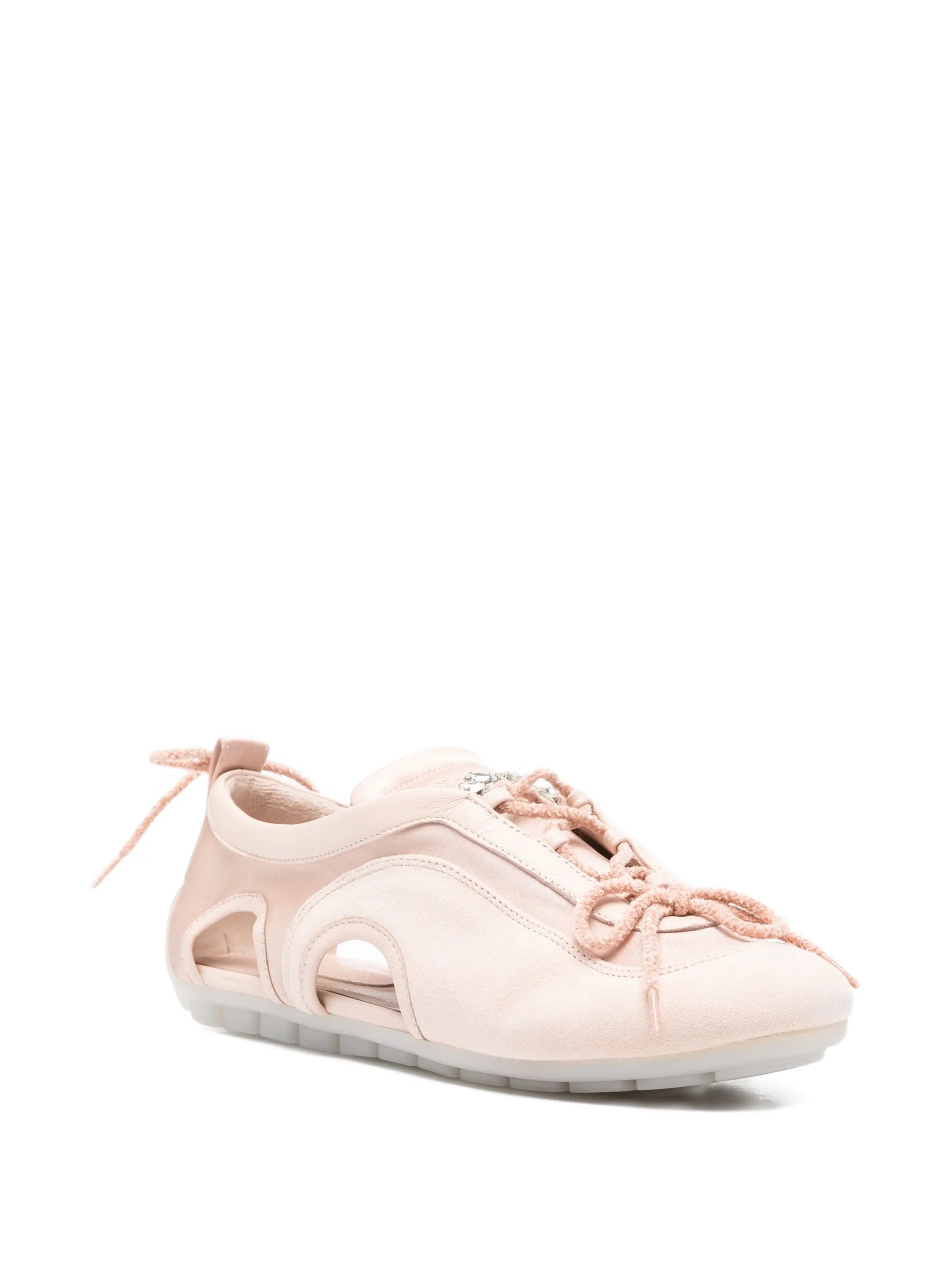 Simone Rocha cutout ballerina grip sneakers