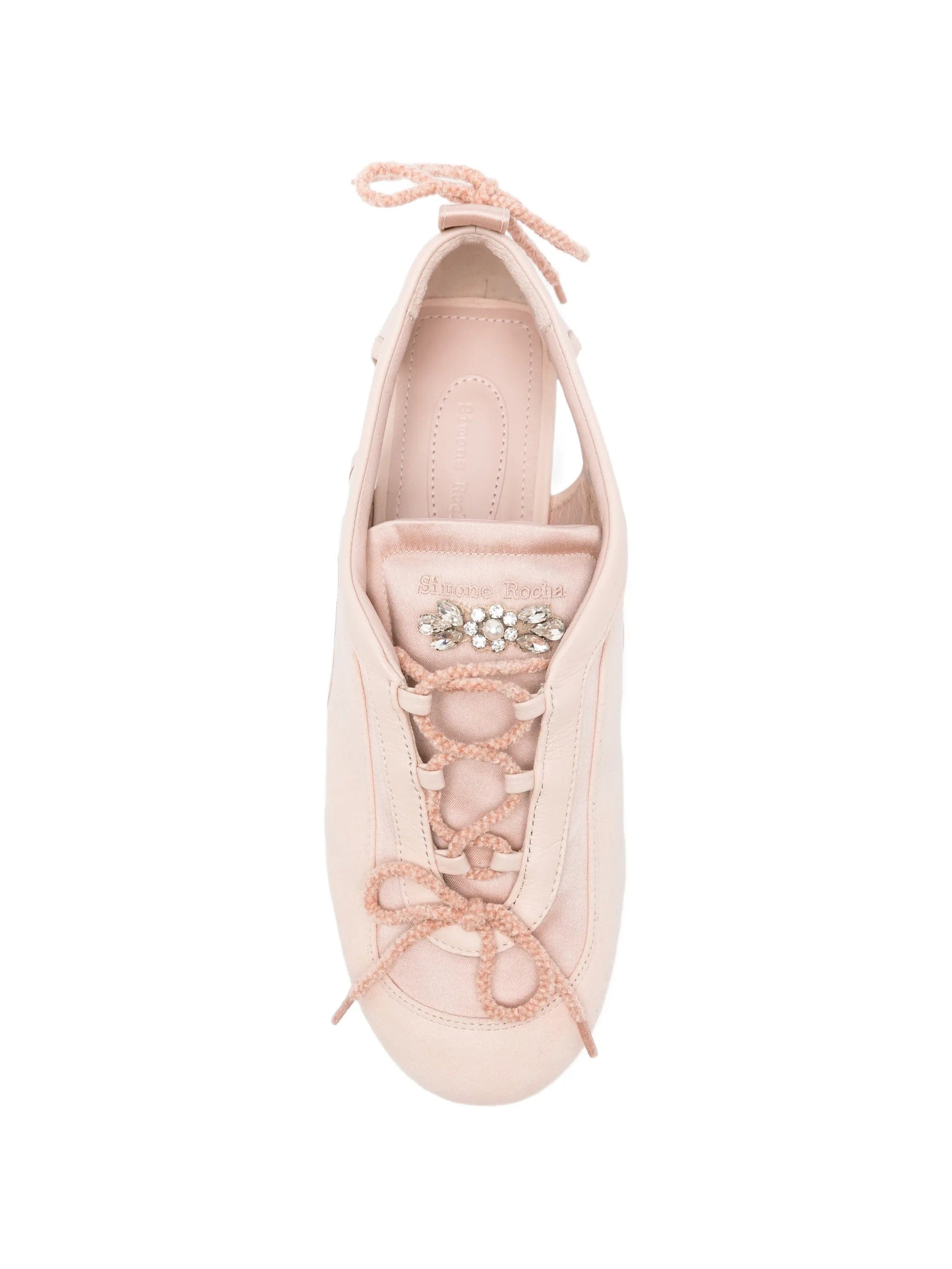 Simone Rocha cutout ballerina grip sneakers